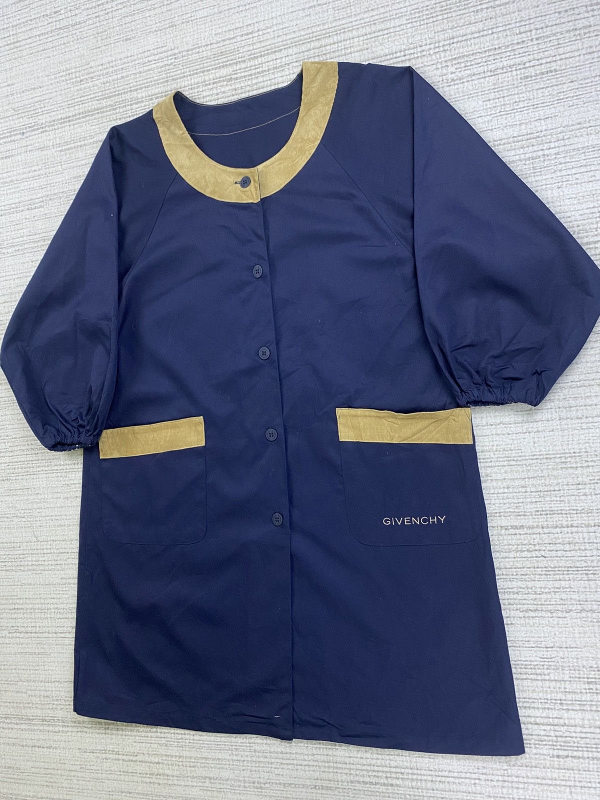 Givenchy × Vintage Vintage GIVENCHY Tabliers Luxury Apron Jacket Size US M / EU 48-50 / 2 - 4 Thumbnail