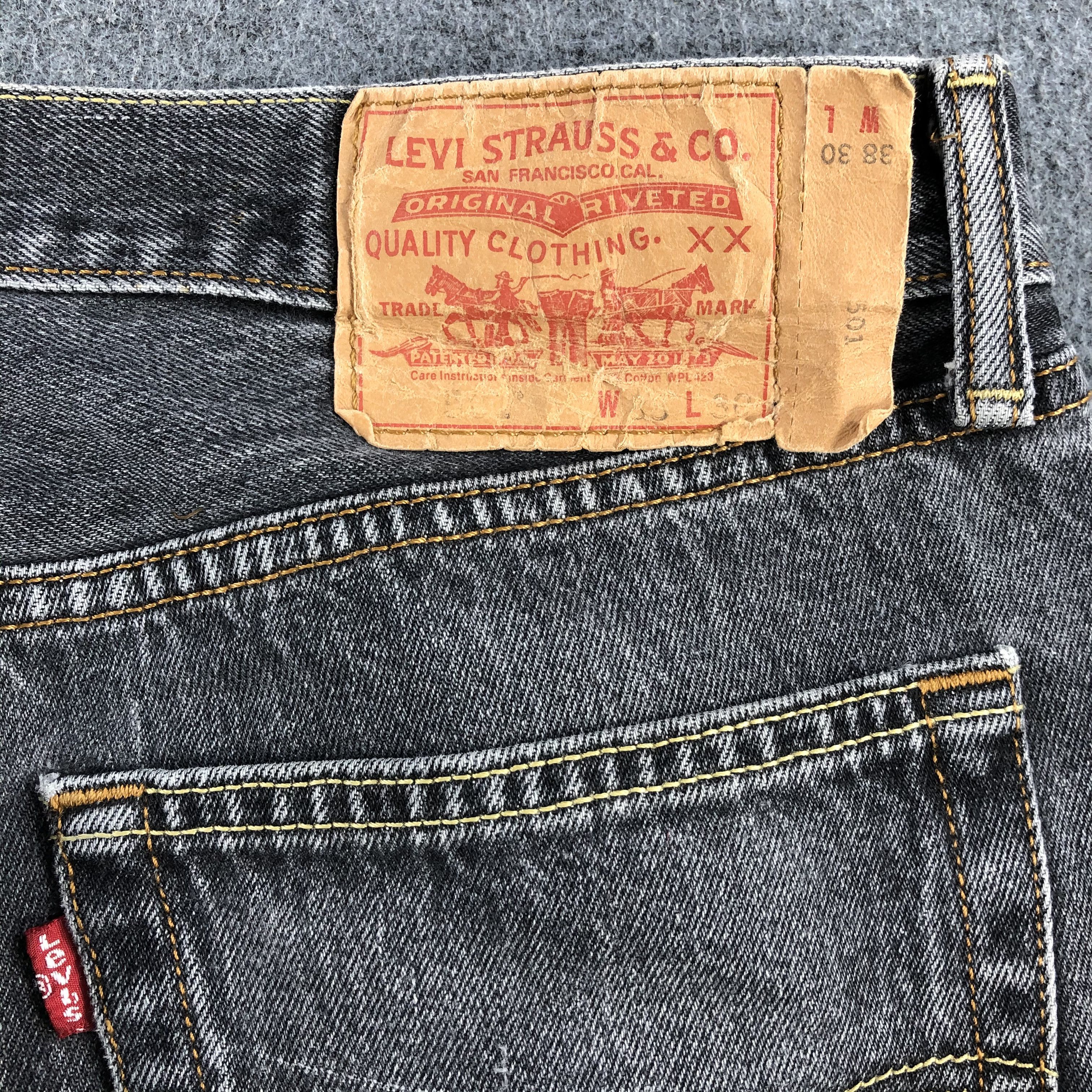 Levi's Vintage Levis 501 Earth Tone Jeans-J1613 Size US 36 / EU 52 - 5 Thumbnail
