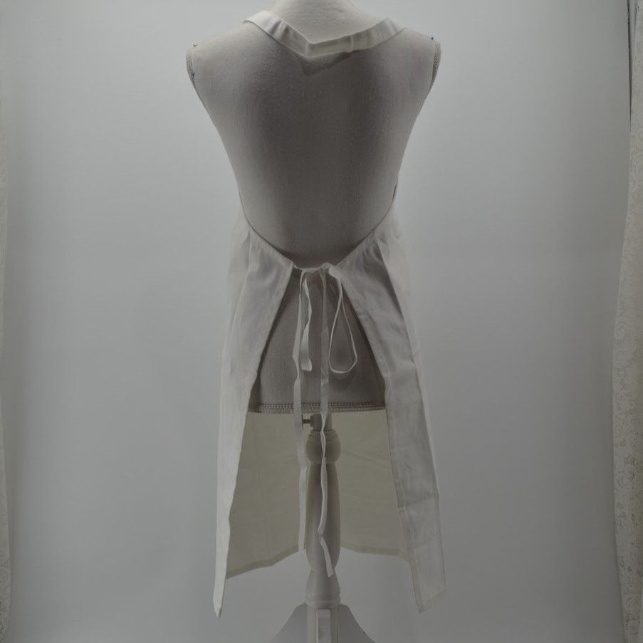 Other Wilton Industries Apron Farm Fresh White Cotton Embroidery Size ONE SIZE - 8 Thumbnail