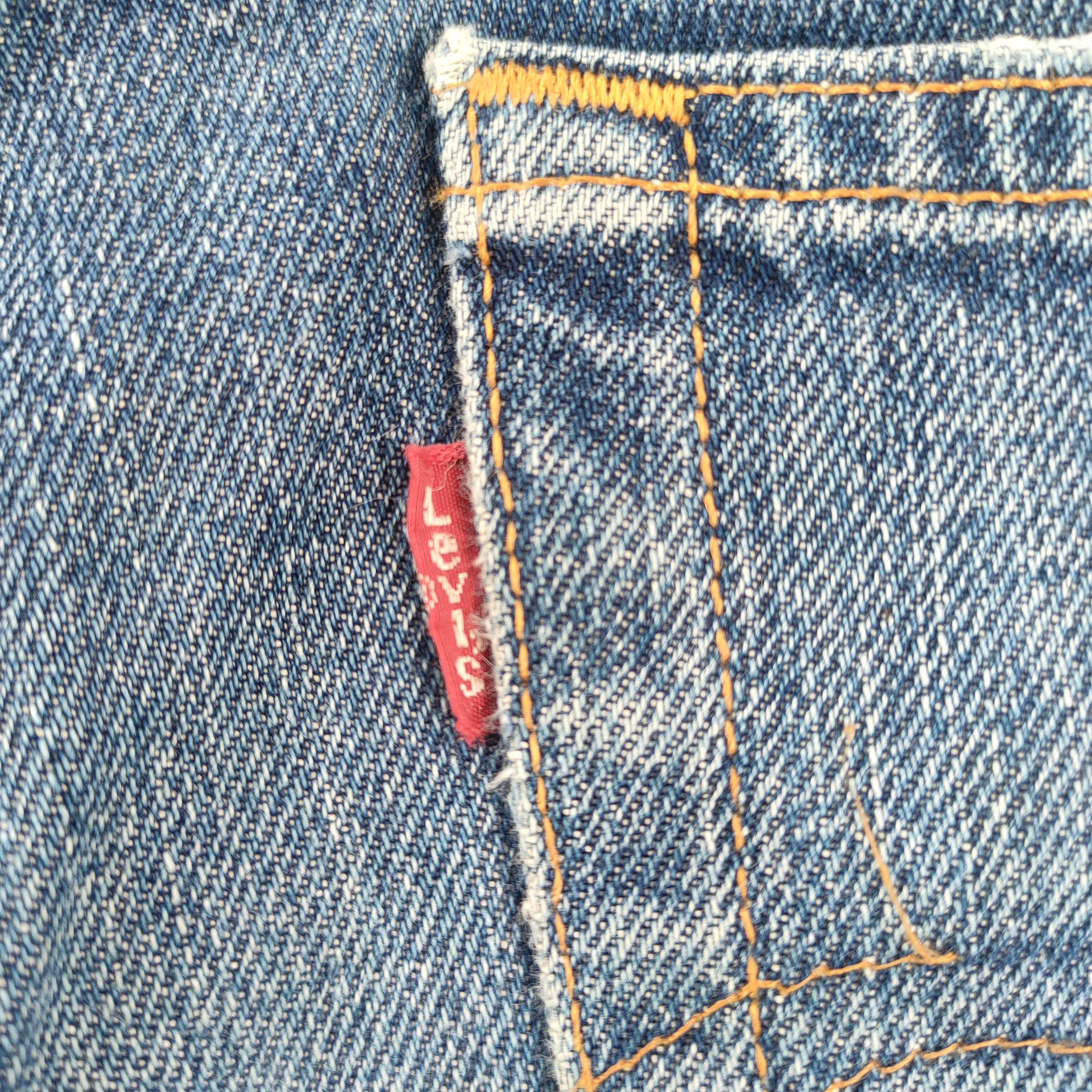 Levi's Vintage Clothing W33 VINTAGE LEVI'S 505 FADED RIPPED JEANS DENIM PANTS Size US 33 - 13 Thumbnail