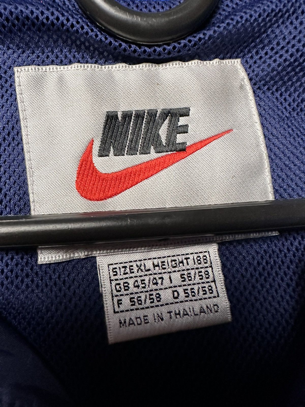 Nike × Vintage Vintage Nike Inter Milan soccer jacket logo swoosh size XL Size US XL / EU 56 / 4 - 6 Thumbnail