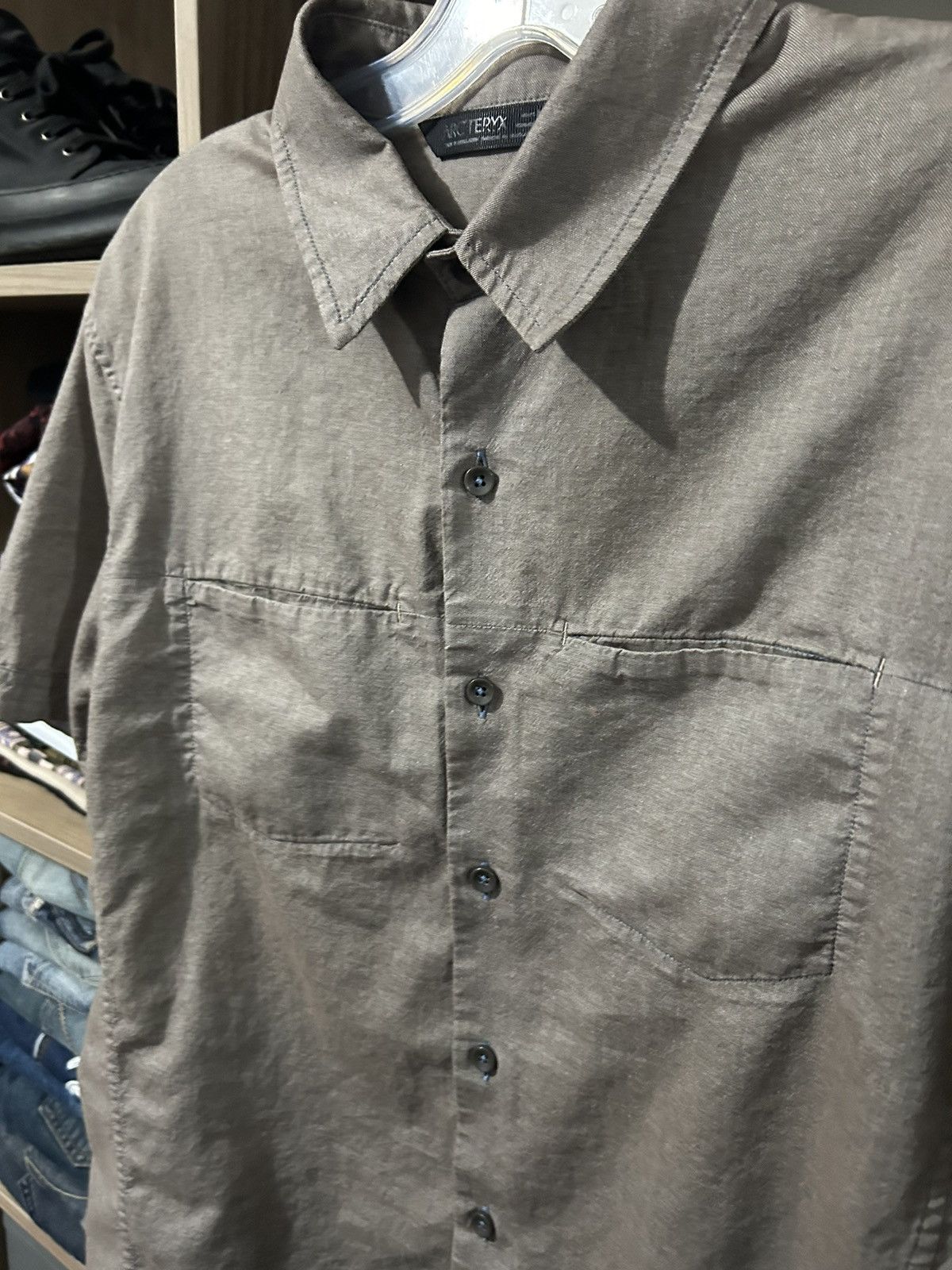 Arc'teryx Vintage Arcteryx Embroidered Short Sleeve Bouton Up Size US M / EU 48-50 / 2 - 4 Thumbnail