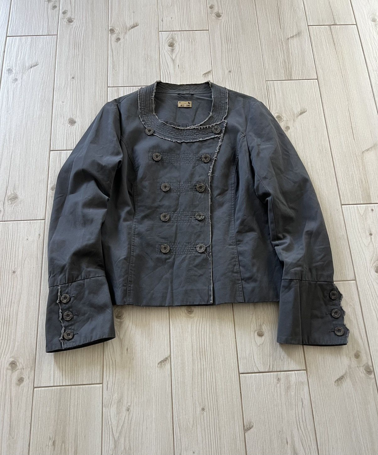 Hysteric Glamour 00s Military Napoleon Jacket Gothic Balmain Style Avant gard Size US S / EU 44-46 / 1 - 1 Thumbnail