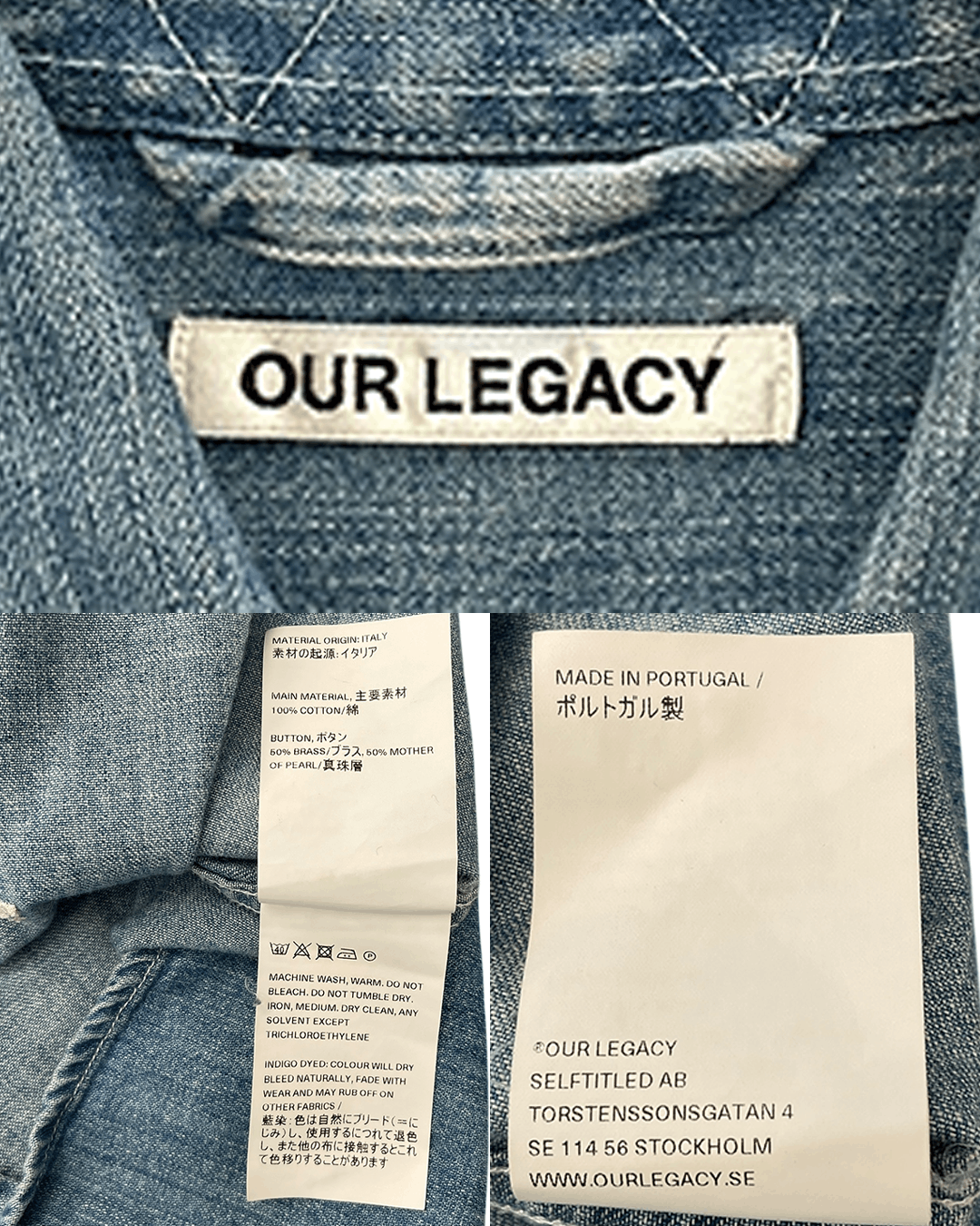 Our Legacy Our Legacy Above Vintage Denim Shirt Size US M / EU 48-50 / 2 - 9 Thumbnail