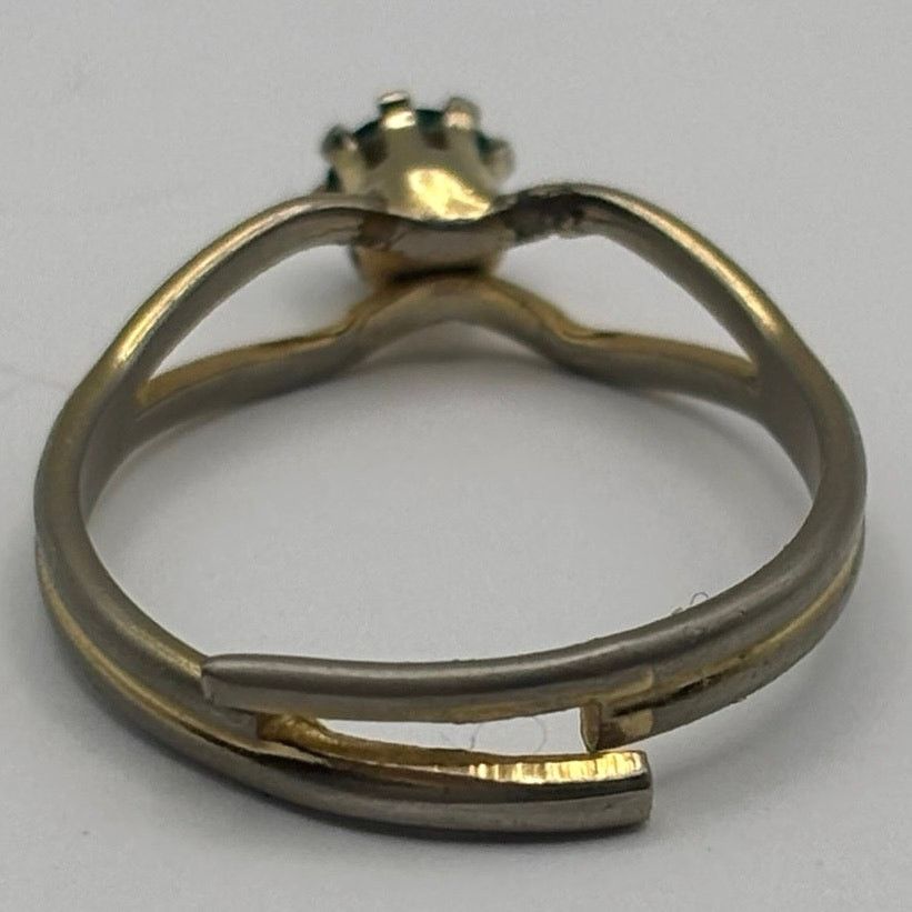 Other Green & Gold Crystal Ring Size ONE SIZE - 6 Thumbnail