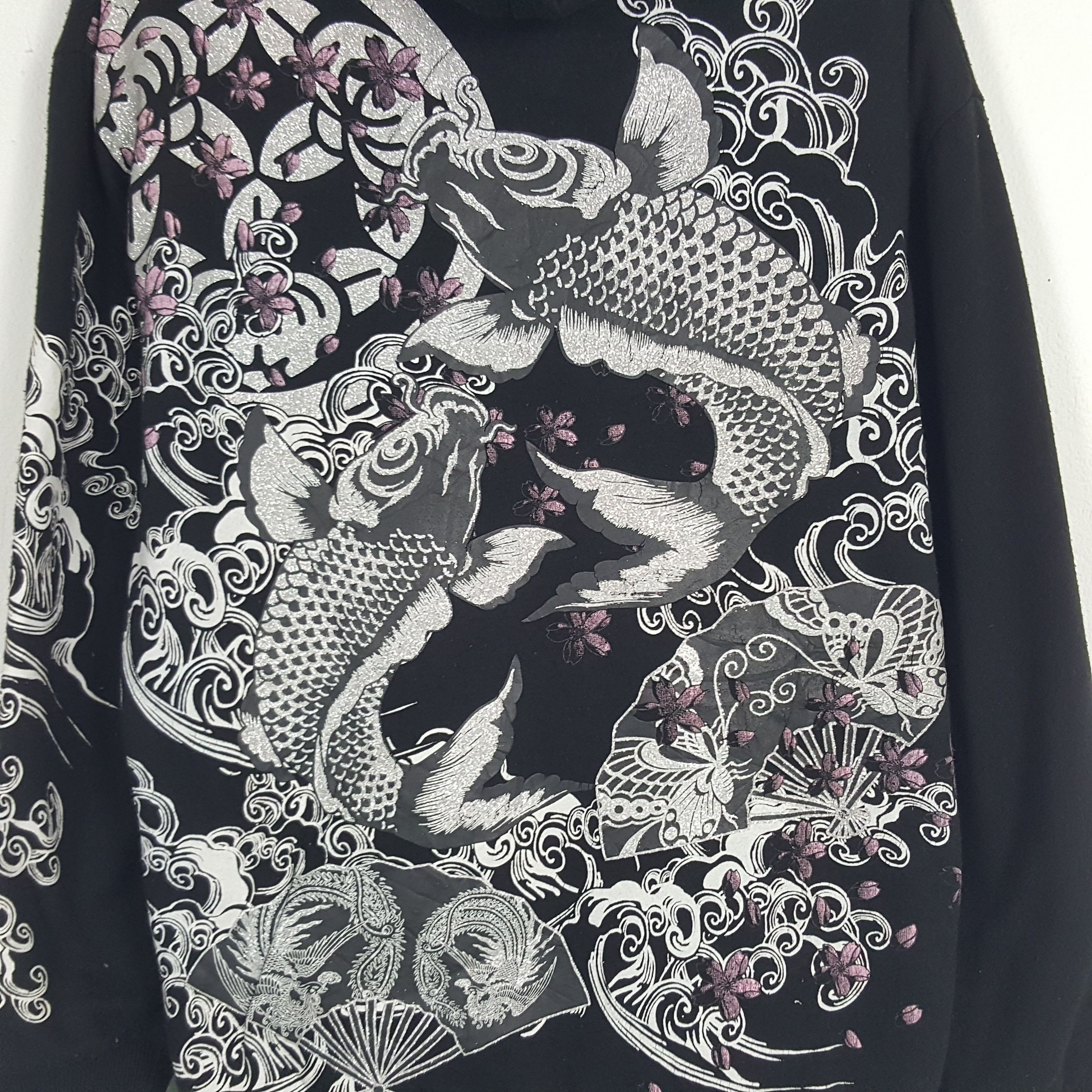Japanese Brand × Vintage Vintage Sukajan Cute All Zipper Jacket Hoodies Size US L / EU 52-54 / 3 - 4 Thumbnail