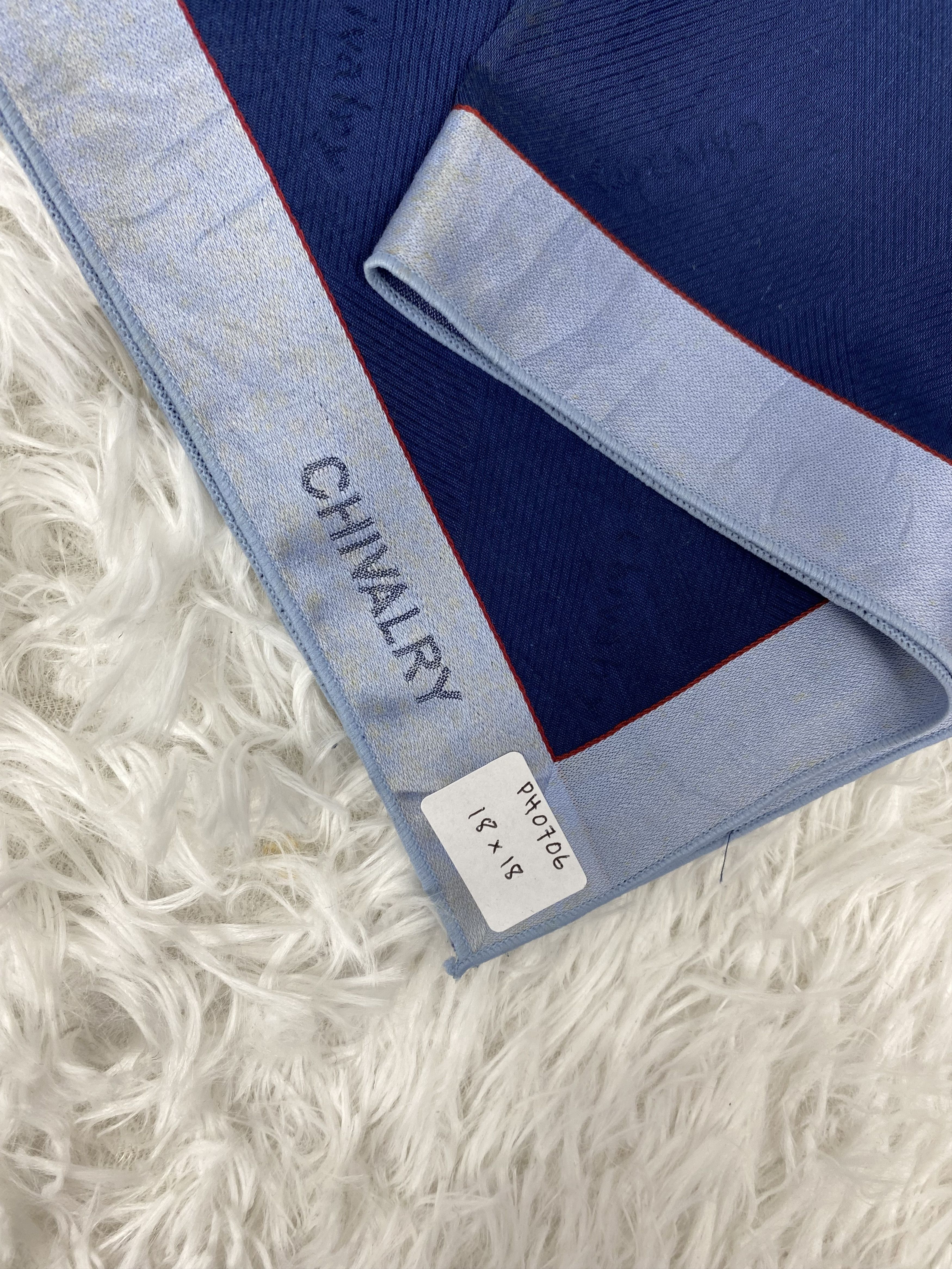 Vintage Vintage Chivalry Handkerchief Neckerchief PH0706 Size ONE SIZE - 2 Thumbnail