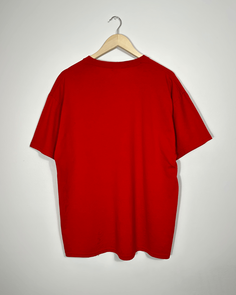 Vintage Vintage Jerzees Blank Essential Men's Red T-Shirt - Size XL Size US XL / EU 56 / 4 - 3 Thumbnail