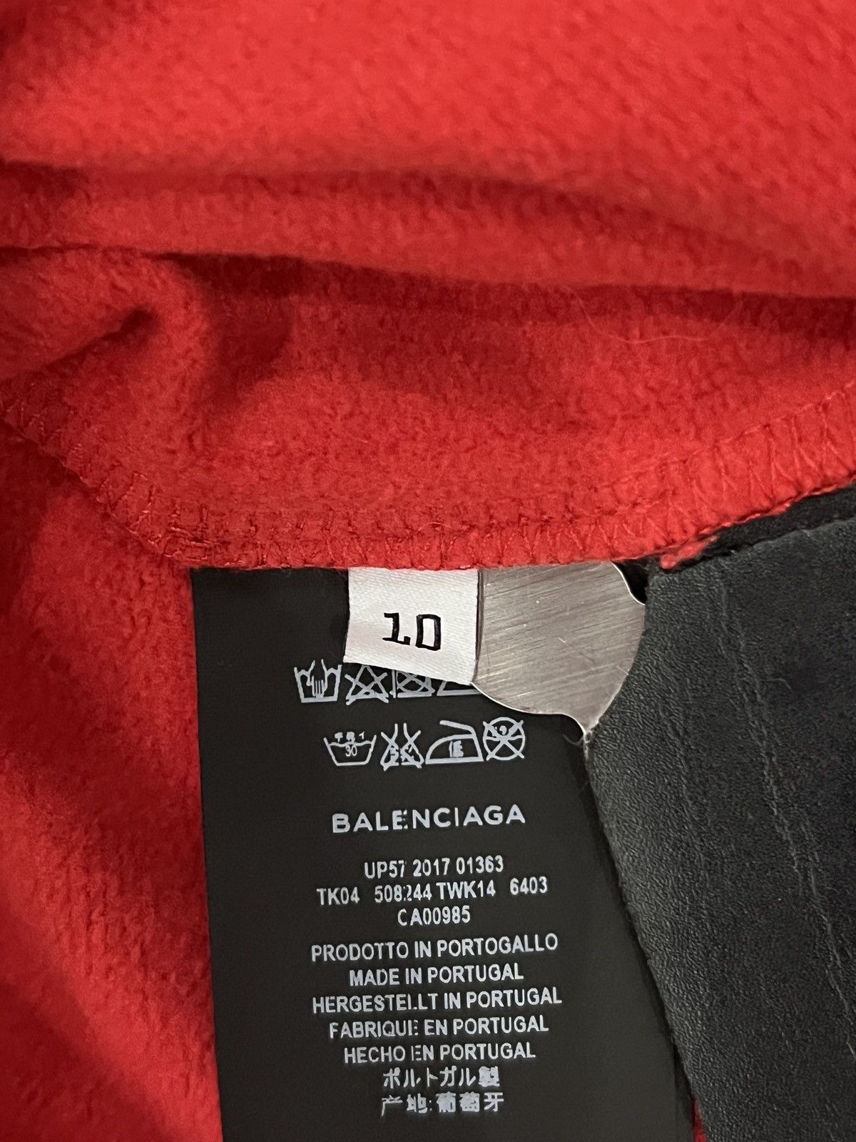 Balenciaga Balenciaga by Demna 2017 Wave Logo Hoodie Size US XXS / EU 40 - 16 Thumbnail