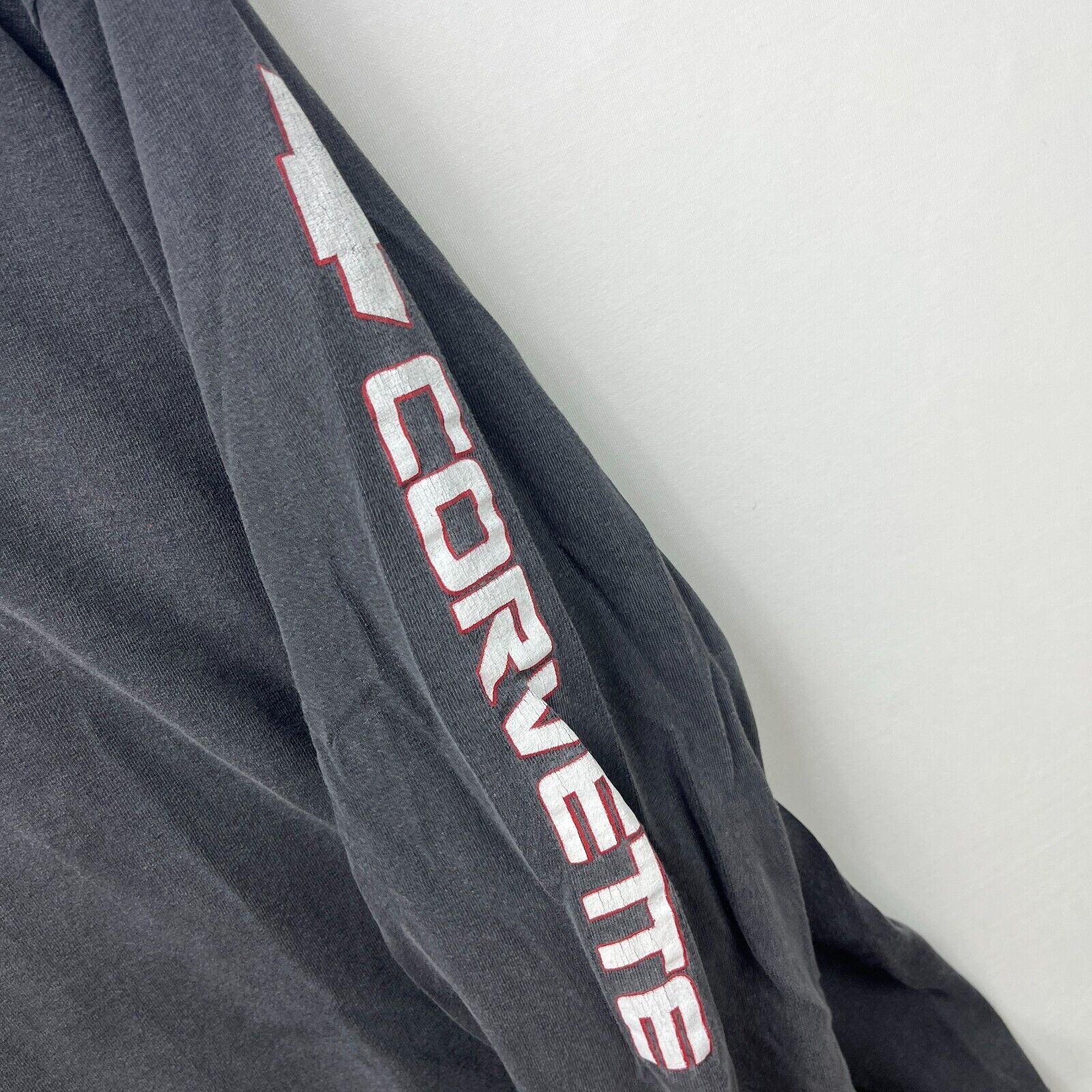 Chevrolet × Vintage Vintage Corvette Sun-Faded Black Long Sleeve Car Shirt XXL Size US XXL / EU 58 / 5 - 7 Thumbnail