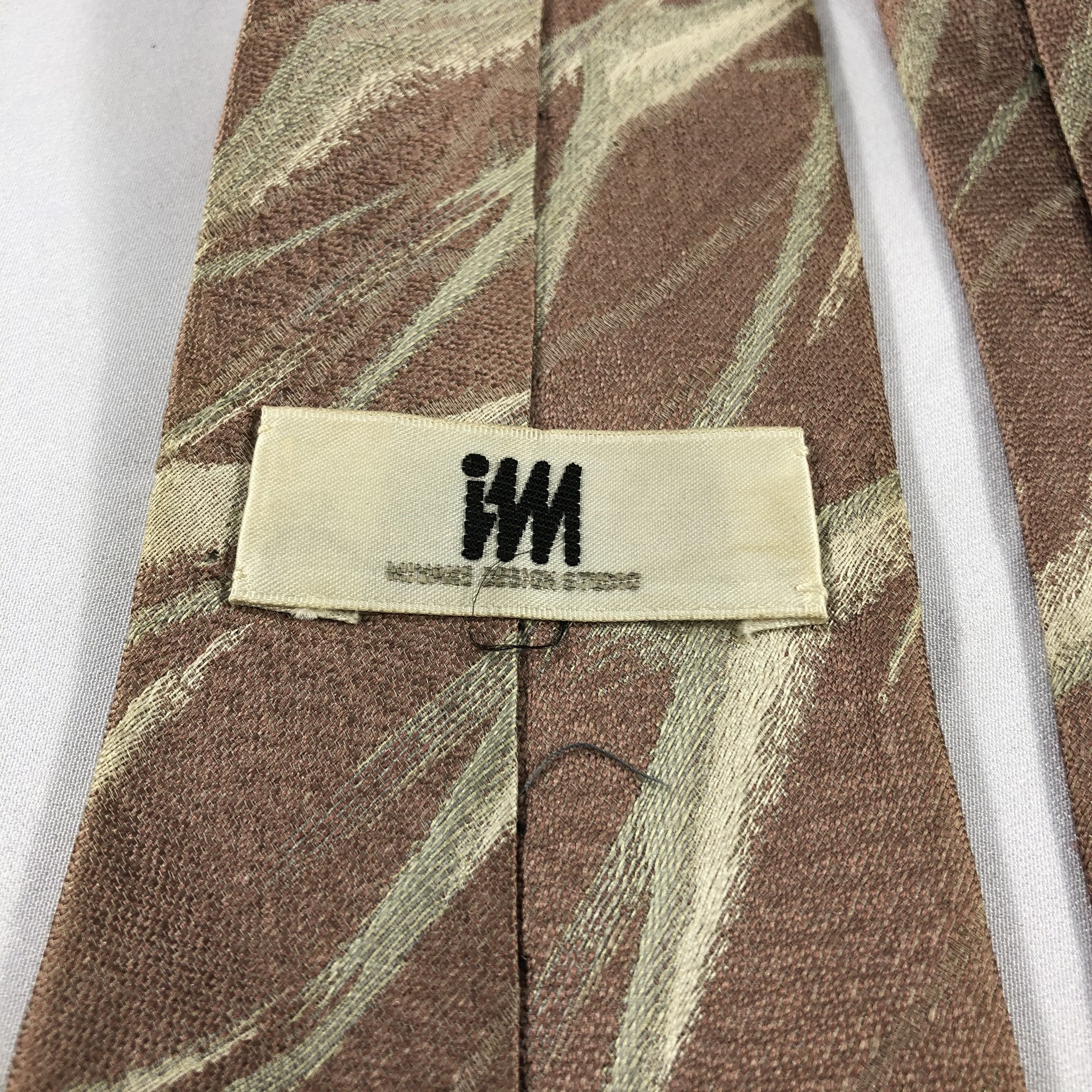 Issey Miyake × Japanese Brand × Vintage Issey Miyake Silk Neck Ties T91 Size ONE SIZE - 3 Thumbnail