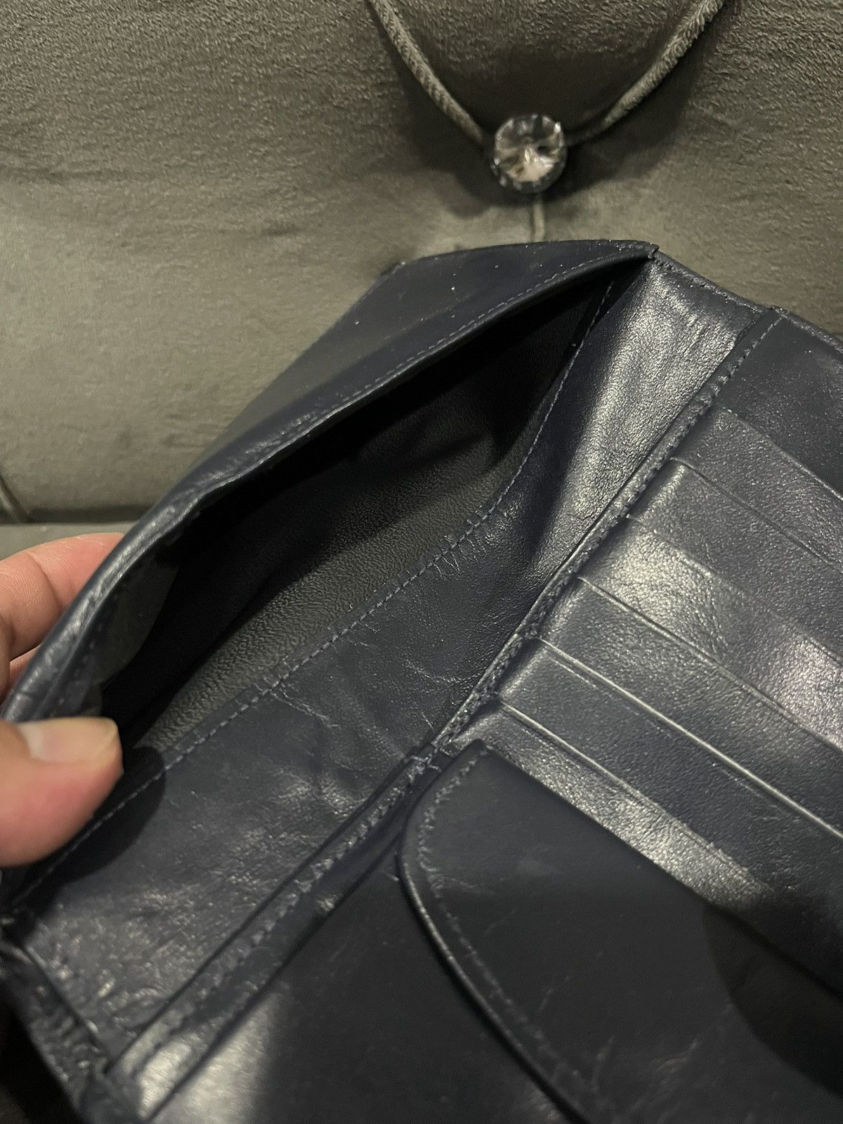 Christian Dior Monsieur Authentic Christian Dior Vintage Oblique Trotter Wallet Size ONE SIZE - 11 Thumbnail