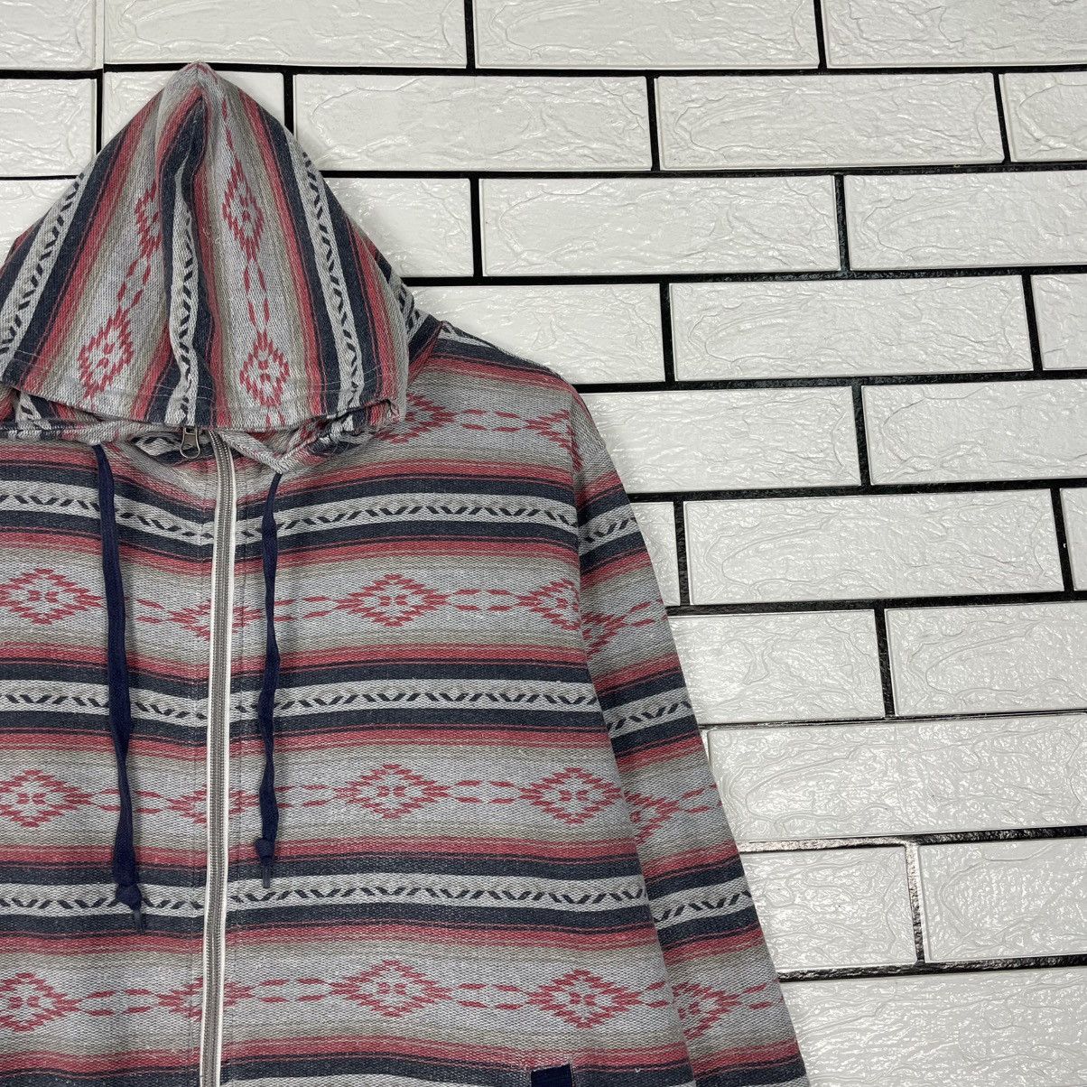 Japanese Brand Japanese Brand Culture Mix Aztech Zipper Hoodie Size US M / EU 48-50 / 2 - 5 Thumbnail