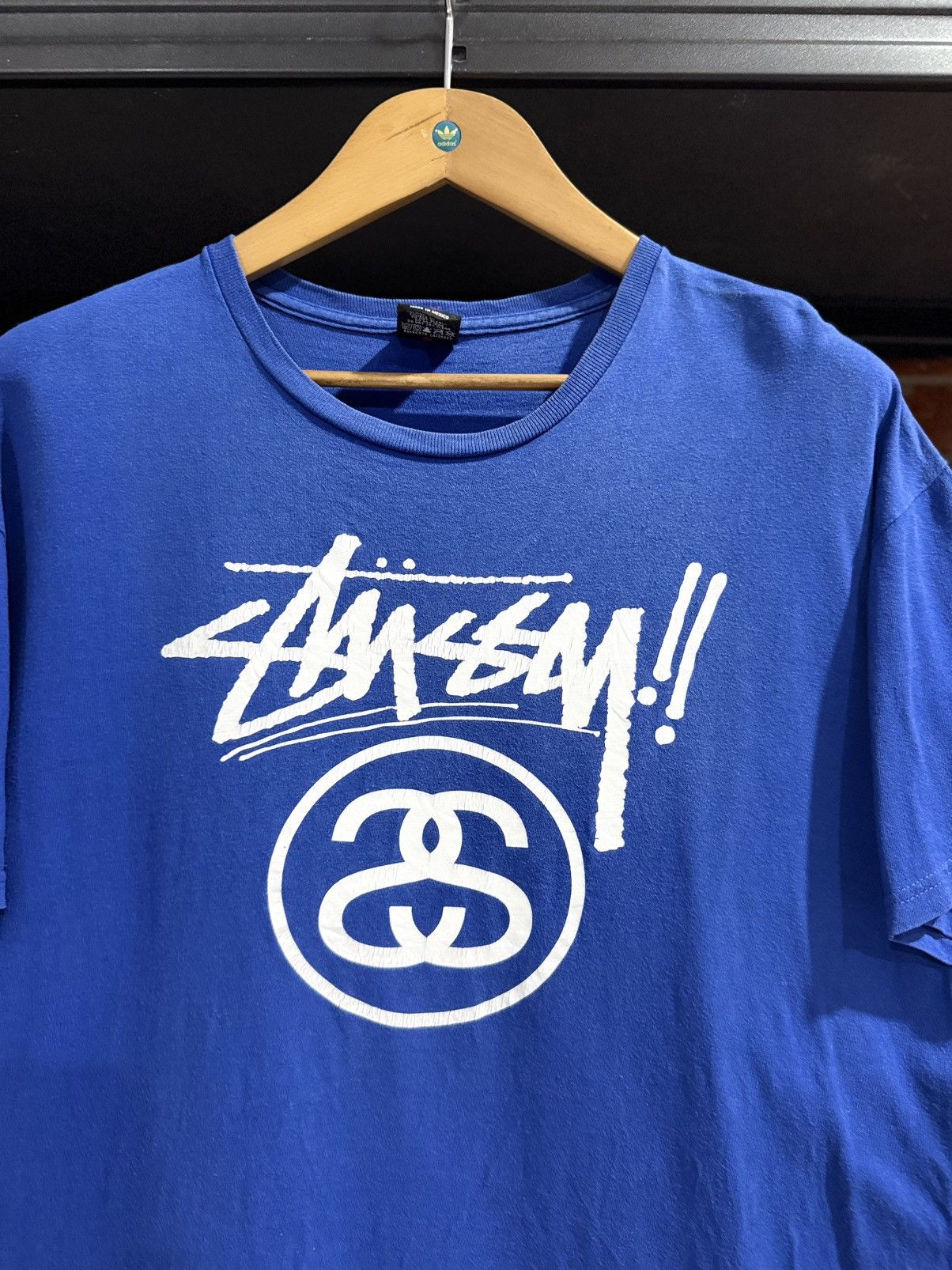Stussy × Vintage Vintage Stussy Streetwear Faded Tee Size US L / EU 52-54 / 3 - 2 Thumbnail