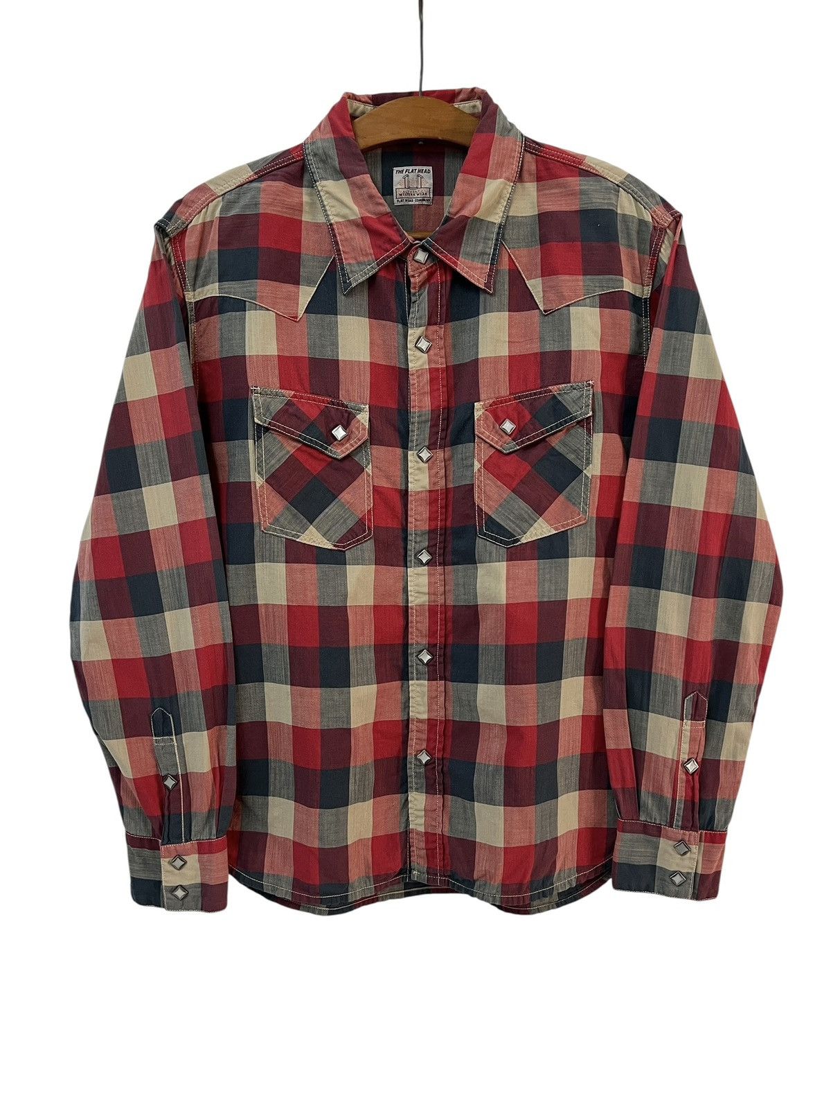 The Flat Head Vintage The Flat Head Western Button Up Shirt Size US S / EU 44-46 / 1 - 1 Thumbnail