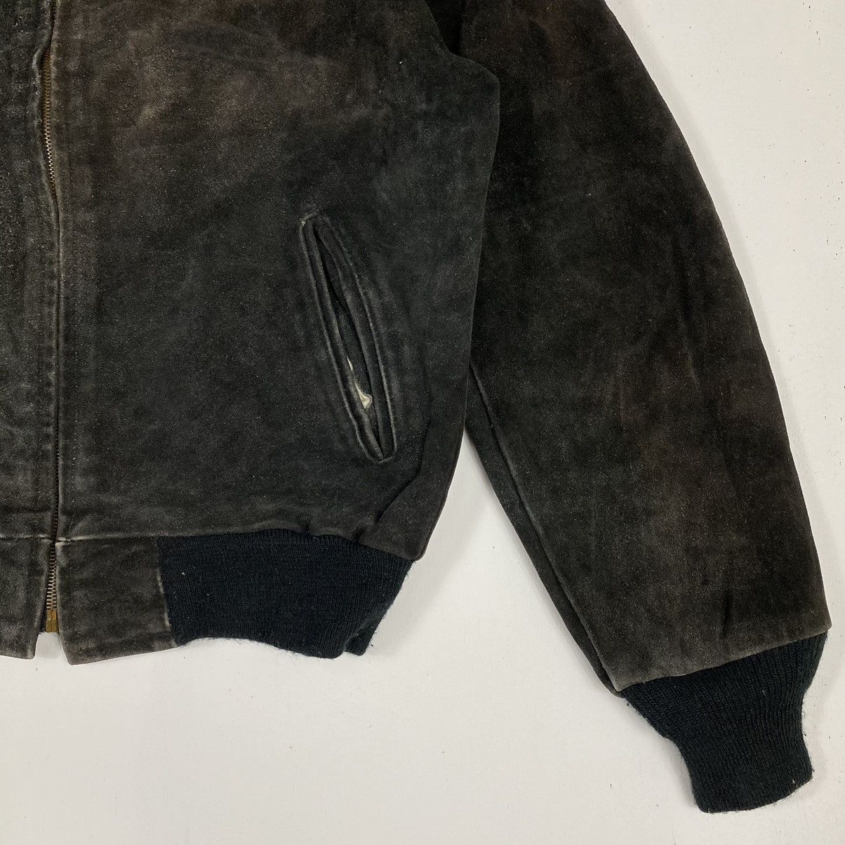 Schott VINTAGE SCHOTT NYC SUEDE GENUINE LEATHER JACKET Size US M / EU 48-50 / 2 - 5 Thumbnail