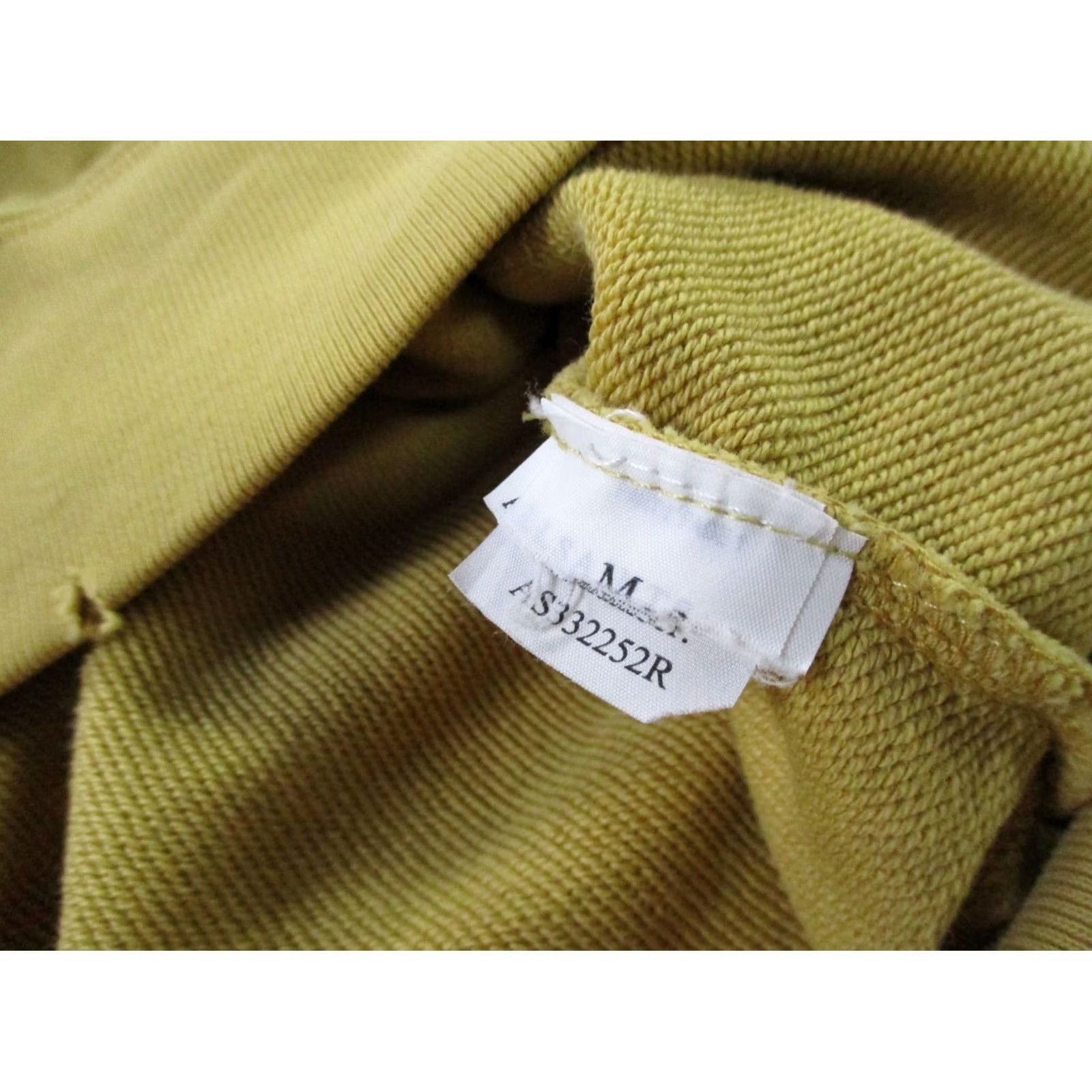 Allsaints All Saints Sweatshirt Womens M Yellow Cropped Pullover Logo Distressed Casual Size M / US 6-8 / IT 42-44 - 7 Thumbnail