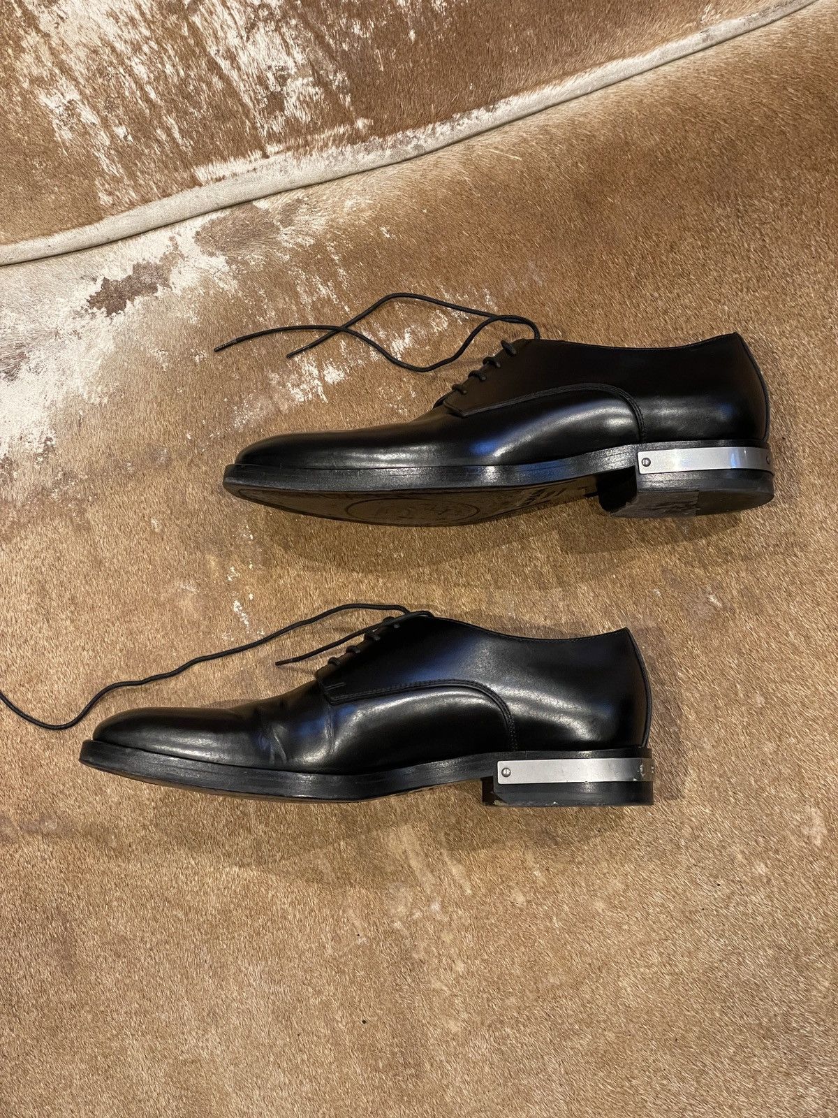 Balmain Balmain Leather Derby Shoes Size US 8 / EU 41 - 6 Thumbnail