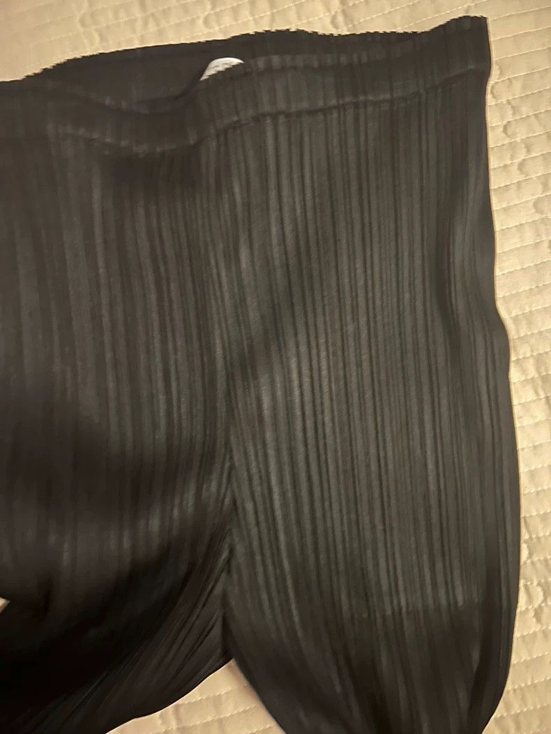 Issey Miyake issey miyake size:4 Black pleated pants Size 42" / US 20 - 3 Thumbnail