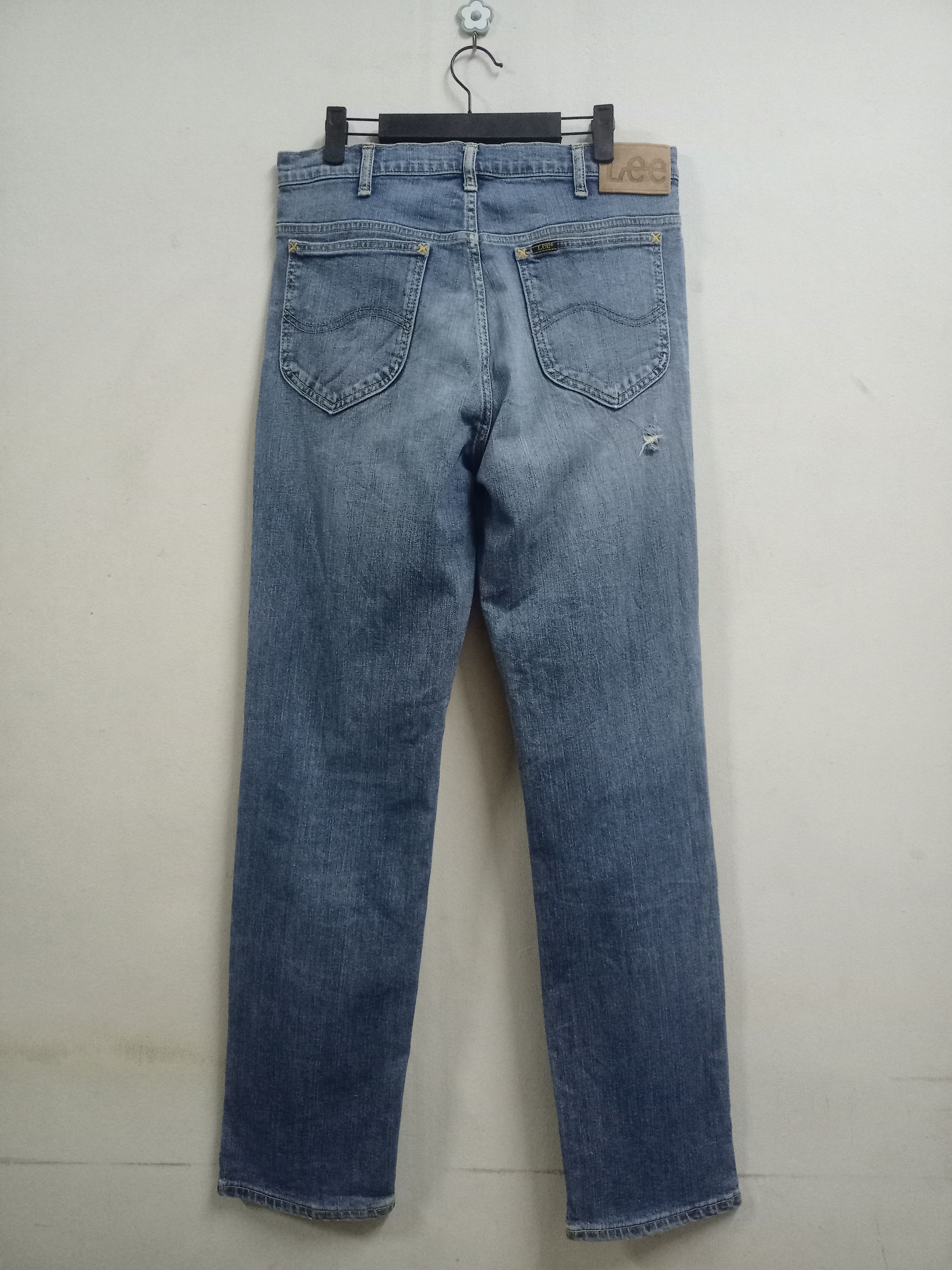 Lee Vintage Lee Riders Blue Wash Workwear Jeans Size US 32 / EU 48 - 2 Thumbnail