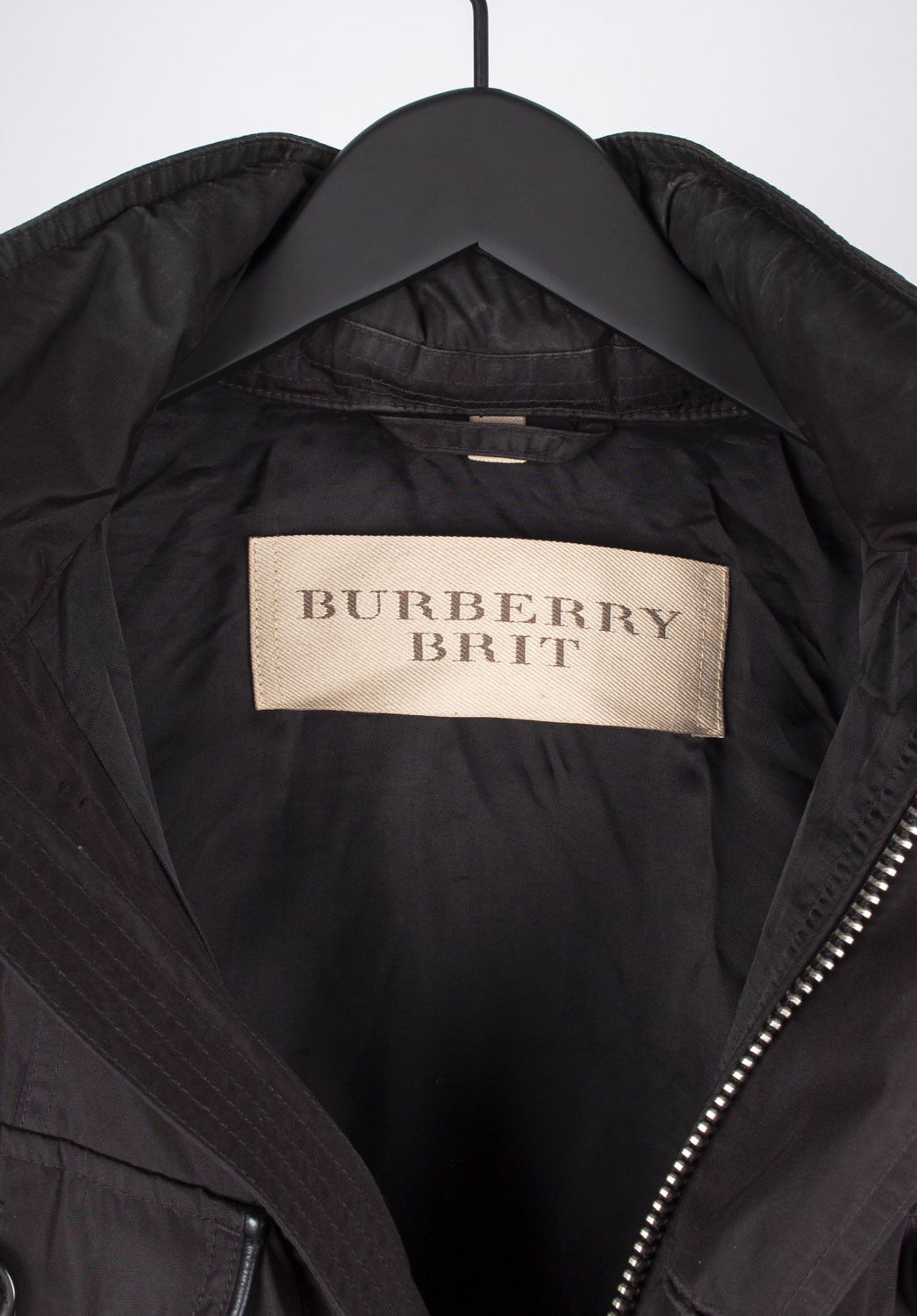 Burberry Burberry Brit Men Black Hooded Jacket Size S H4996 Size US S / EU 44-46 / 1 - 7 Thumbnail