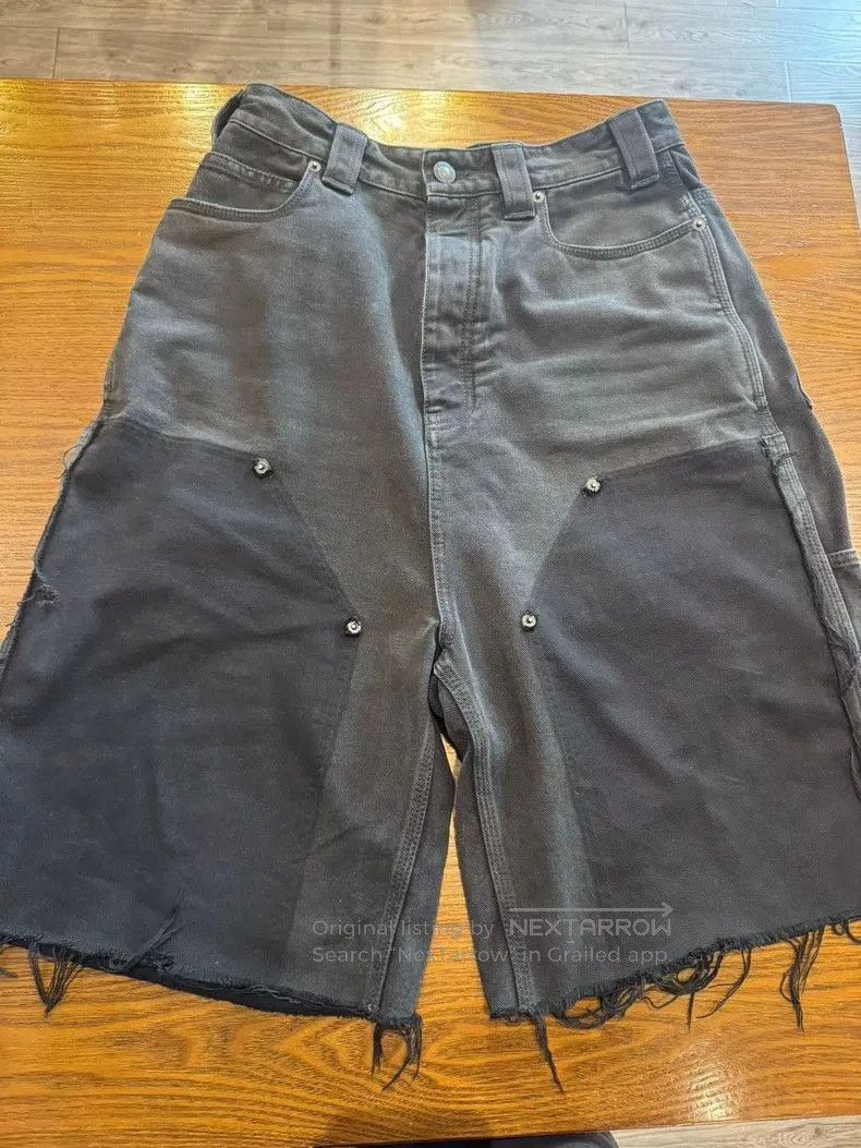Balenciaga Balenciaga Carhartt Denim Shorts. Size US 34 / EU 50 - 1 Thumbnail