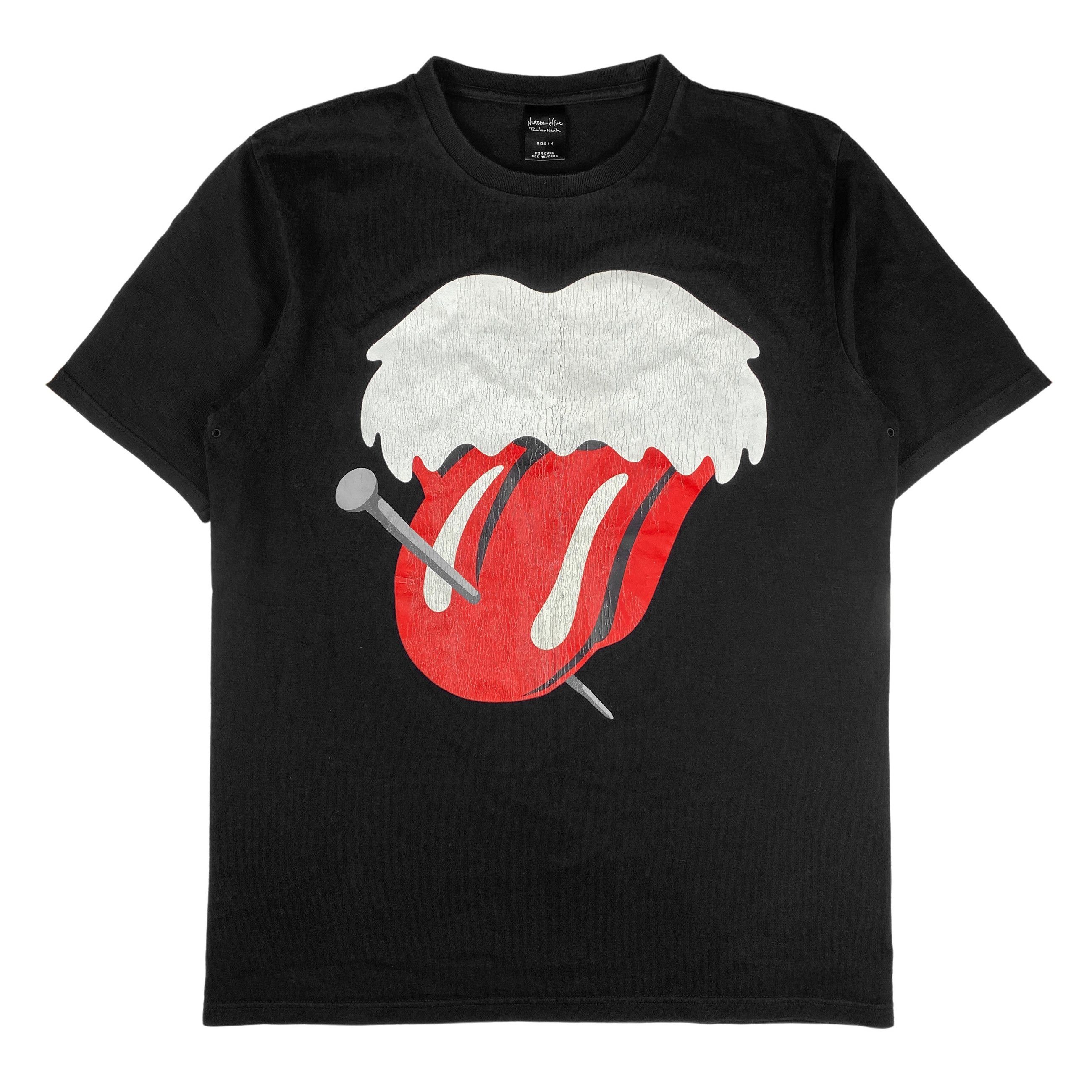 Number N Ine Rolling Stones Tee | Grailed