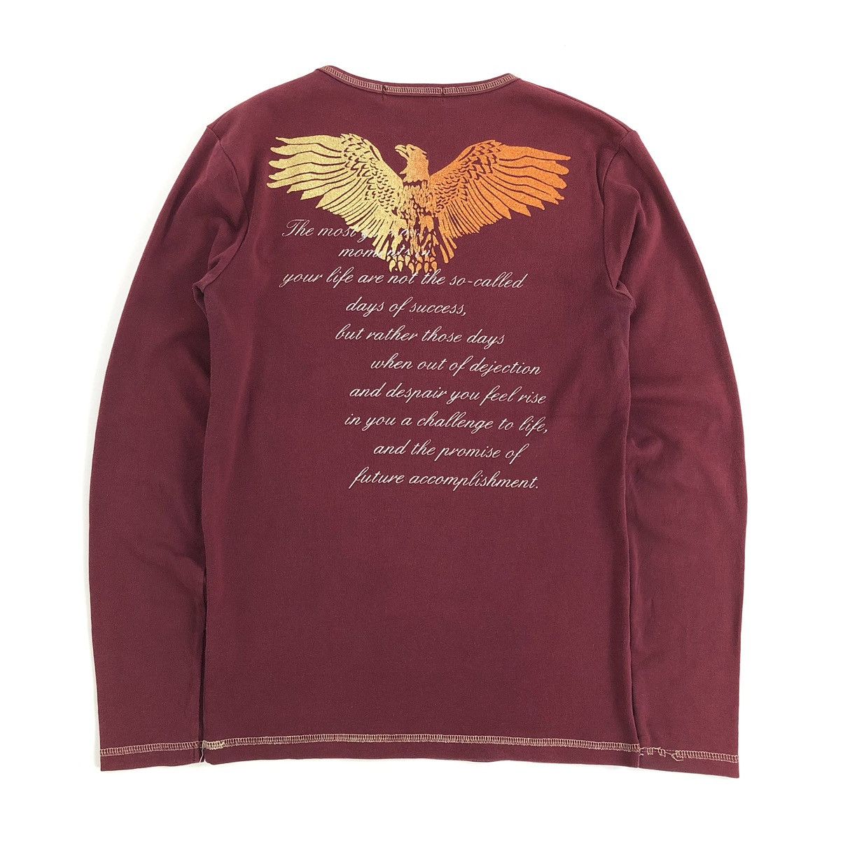 If Six Was Nine × Japanese Brand × Le Grande Bleu (L.G.B.) PlacePlan Poem Gothic Punks Grunge LongSleeve Ifsixwasnine Size US L / EU 52-54 / 3 - 15 Thumbnail