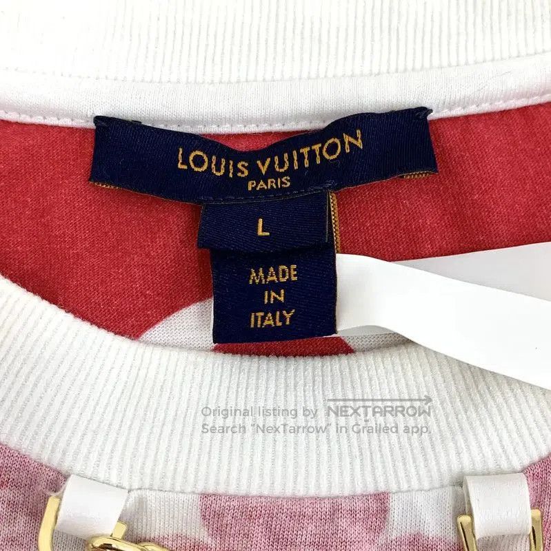 Louis Vuitton Louis Vuitton Color Block Cotton Women's T. Size L / US 10 / IT 46 - 5 Thumbnail