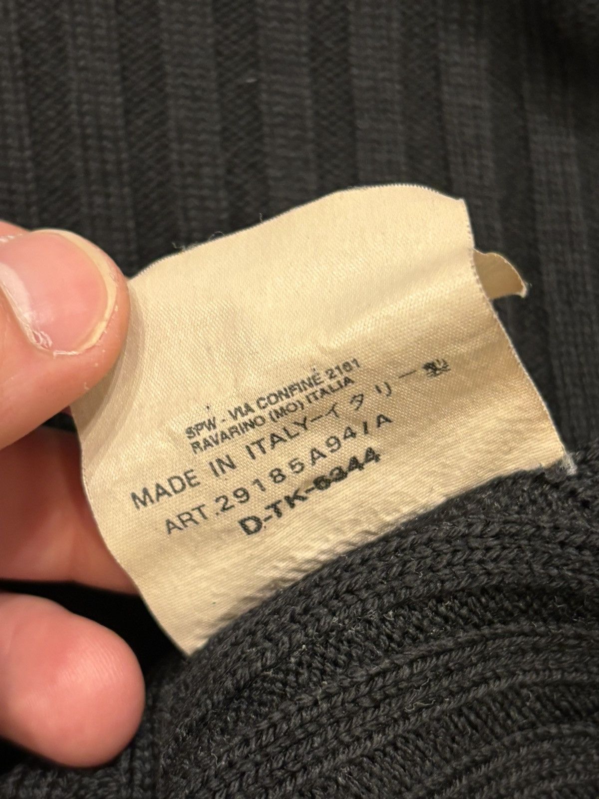 C.P. Company CP Company Ribbed Knit Sweater Size US XL / EU 56 / 4 - 7 Thumbnail