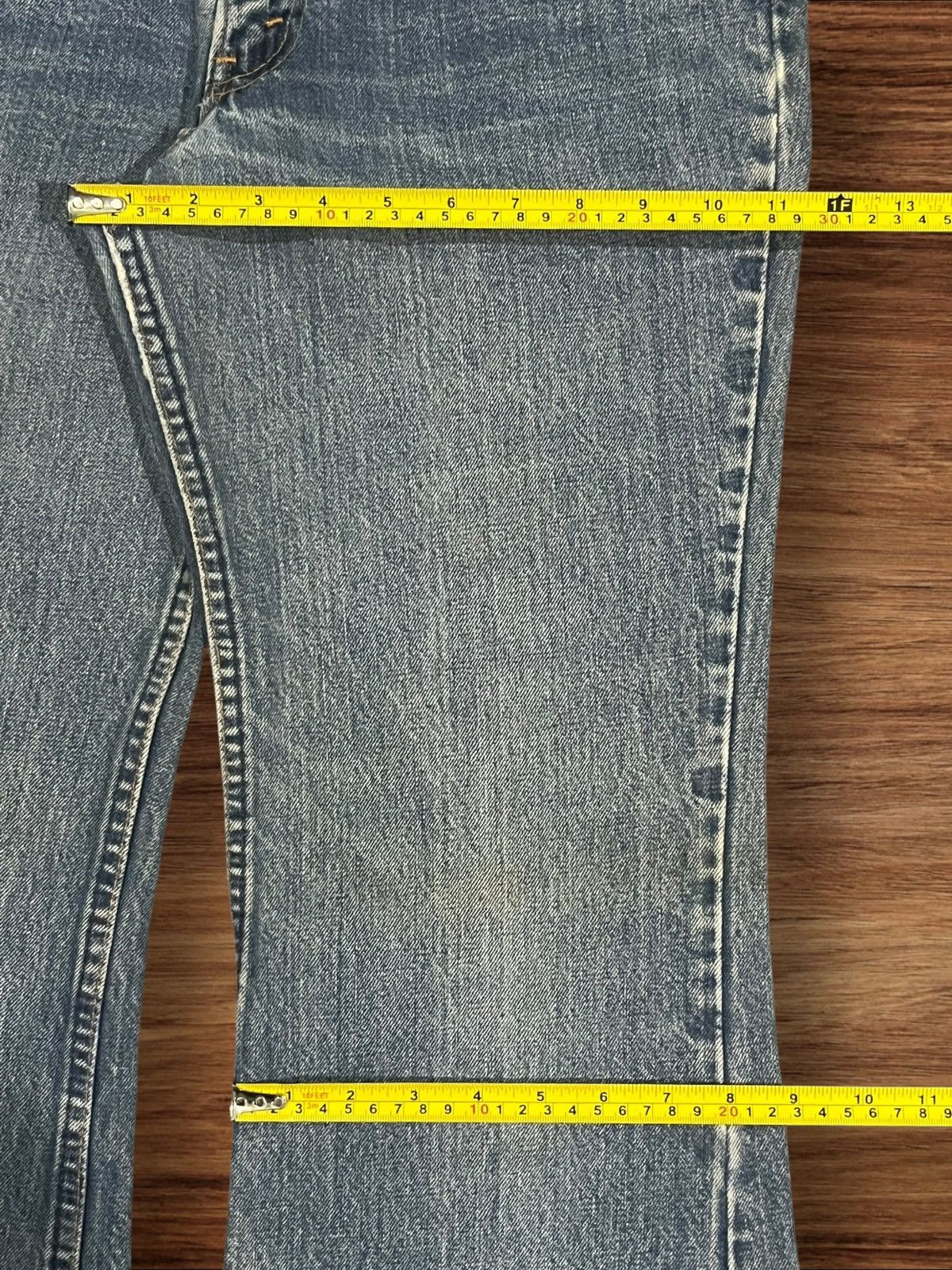 Levi's × Vintage Levi’s 684 Jeans Bell Bottom Flare Bootcut Talon #8 Size US 32 / EU 48 - 12 Thumbnail