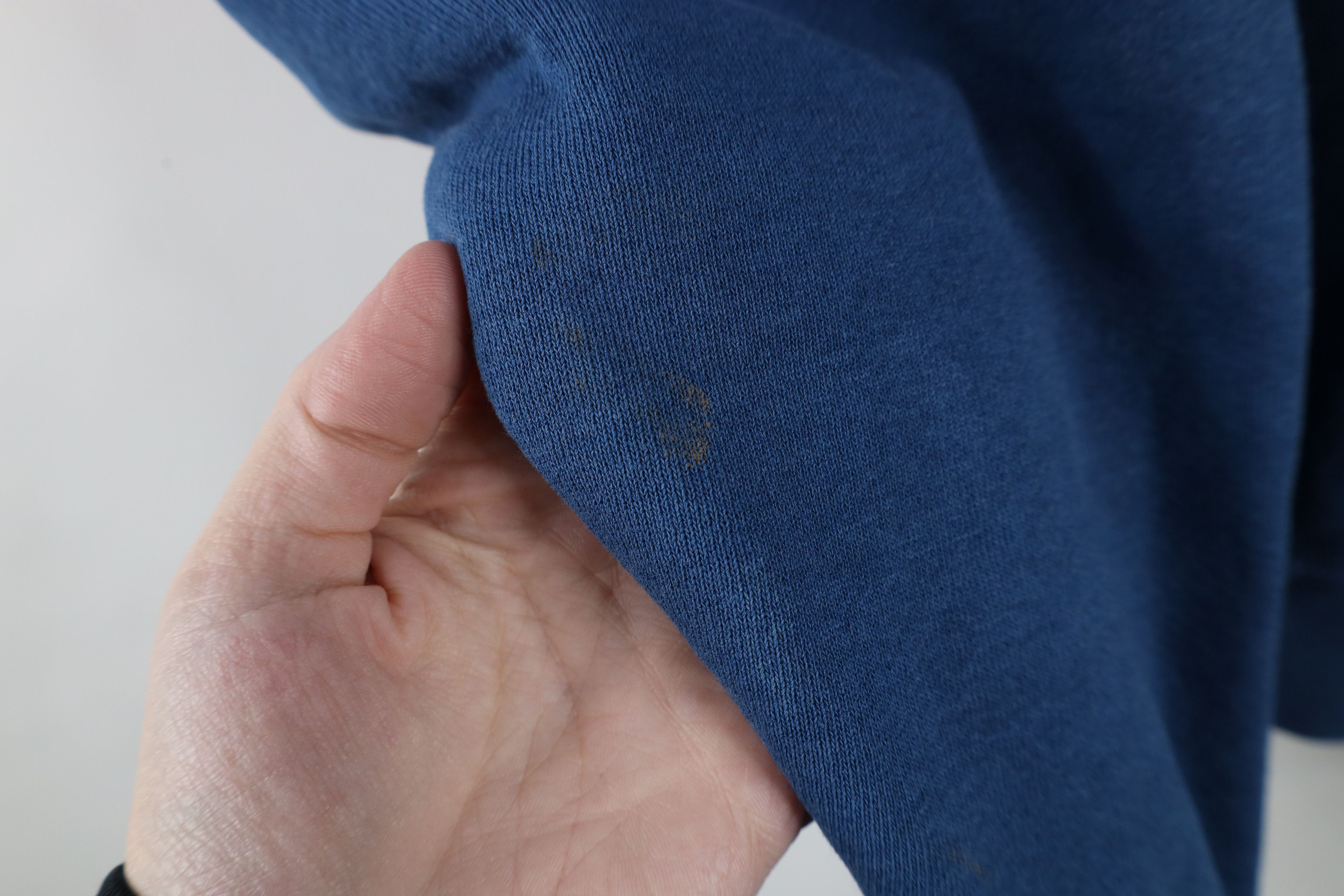 Vintage Vintage 90s Bike Blank Crewneck Sweatshirt Blue USA Size US M / EU 48-50 / 2 - 5 Thumbnail