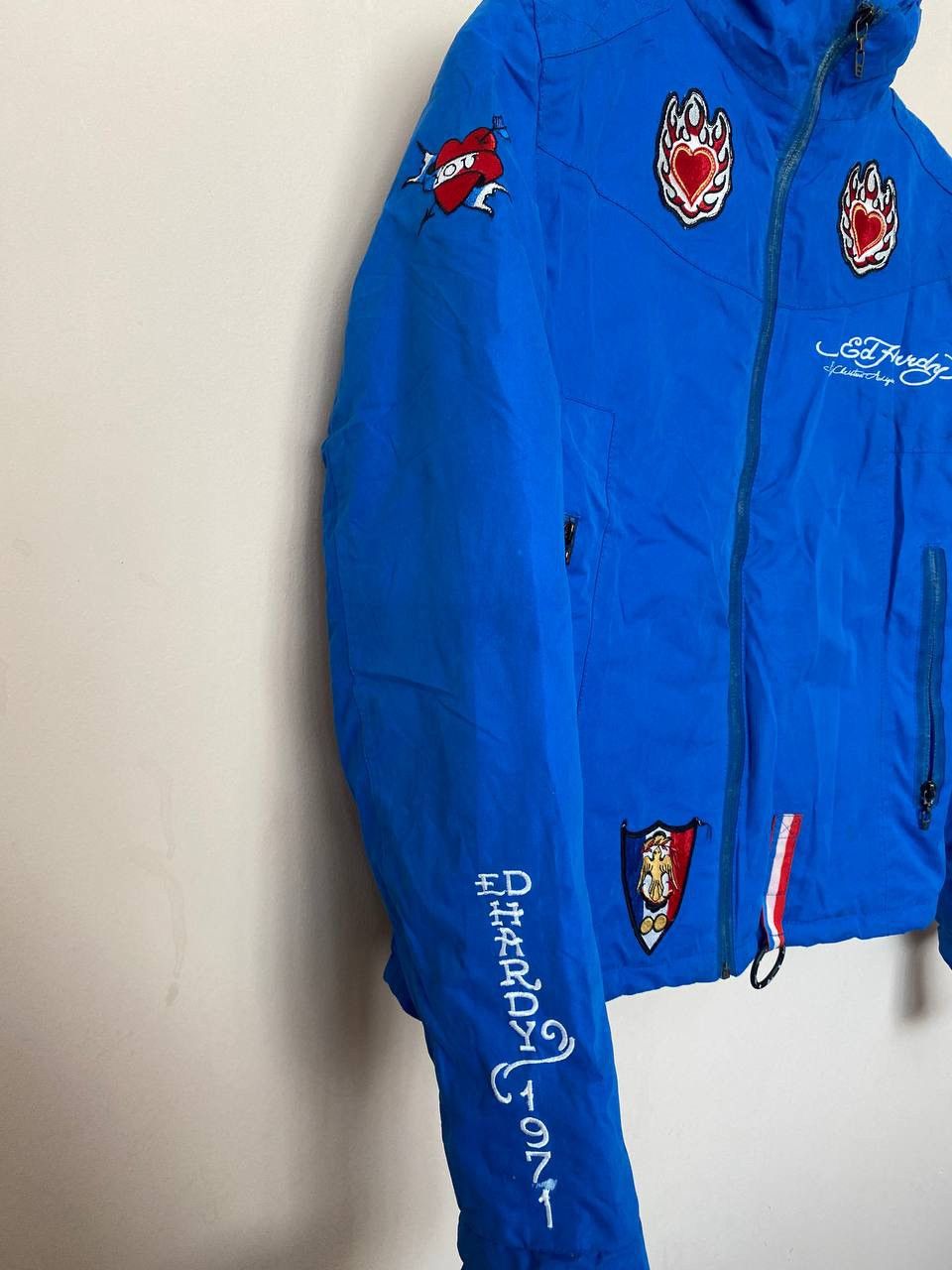 Ed Hardy Vintage Y2k Rare Ed Hardy Big Logo Jacket 90's Size US M / EU 48-50 / 2 - 3 Thumbnail