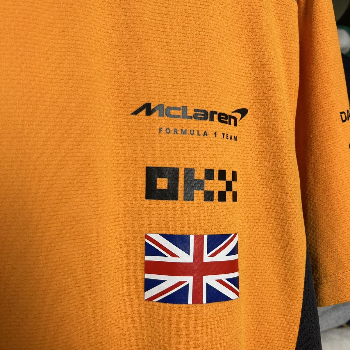 Castore Mens Castore McLaren Norris 4 Racing jersey tee Size US M / EU 48-50 / 2 - 3 Thumbnail