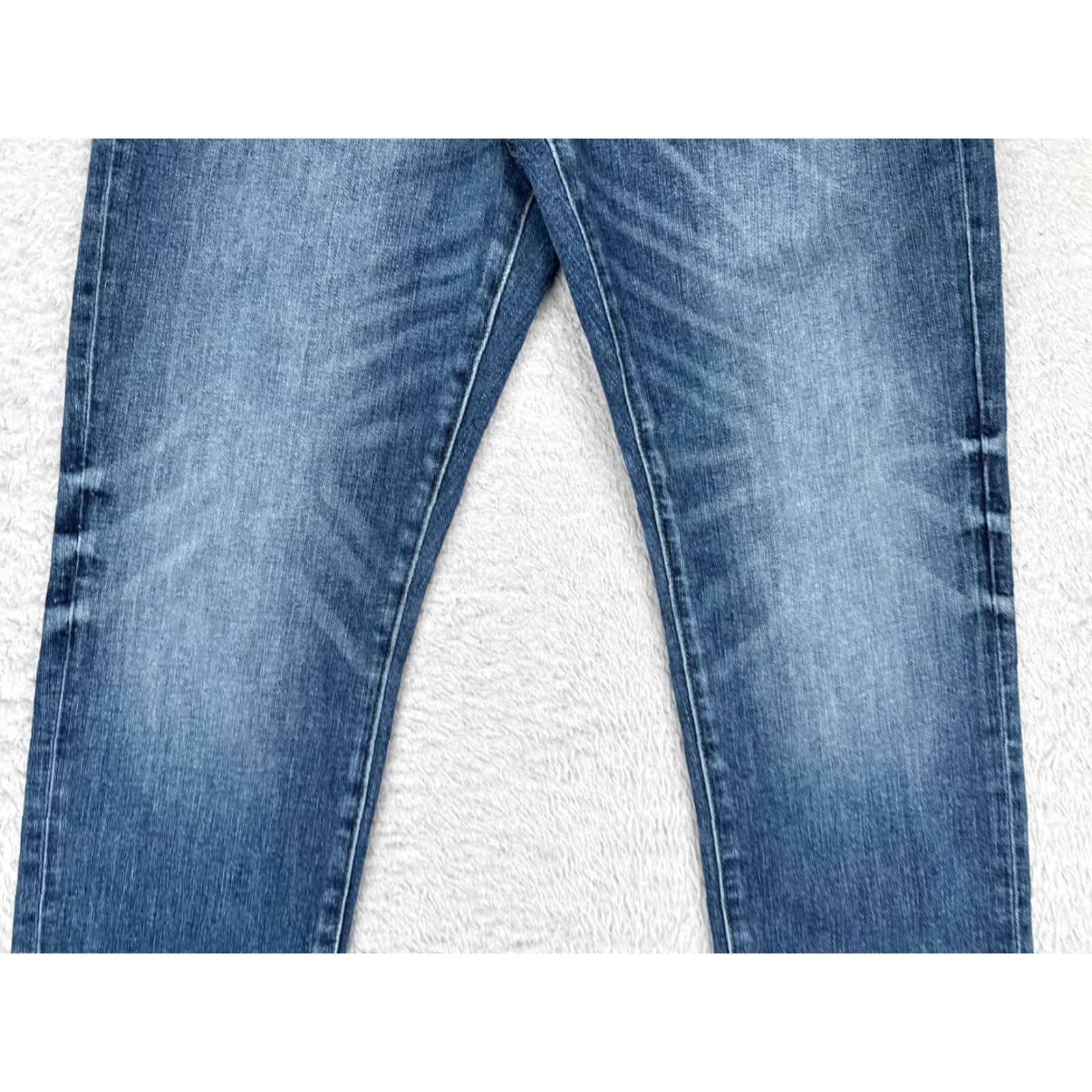 American Eagle Outfitters American Eagle Outfitters Jeans Men Regular 29x30 Blue Denim Straight Cotton Blend Rise Mid 5-Pocket Stretch Vintage No Size US 29 - 3 Thumbnail