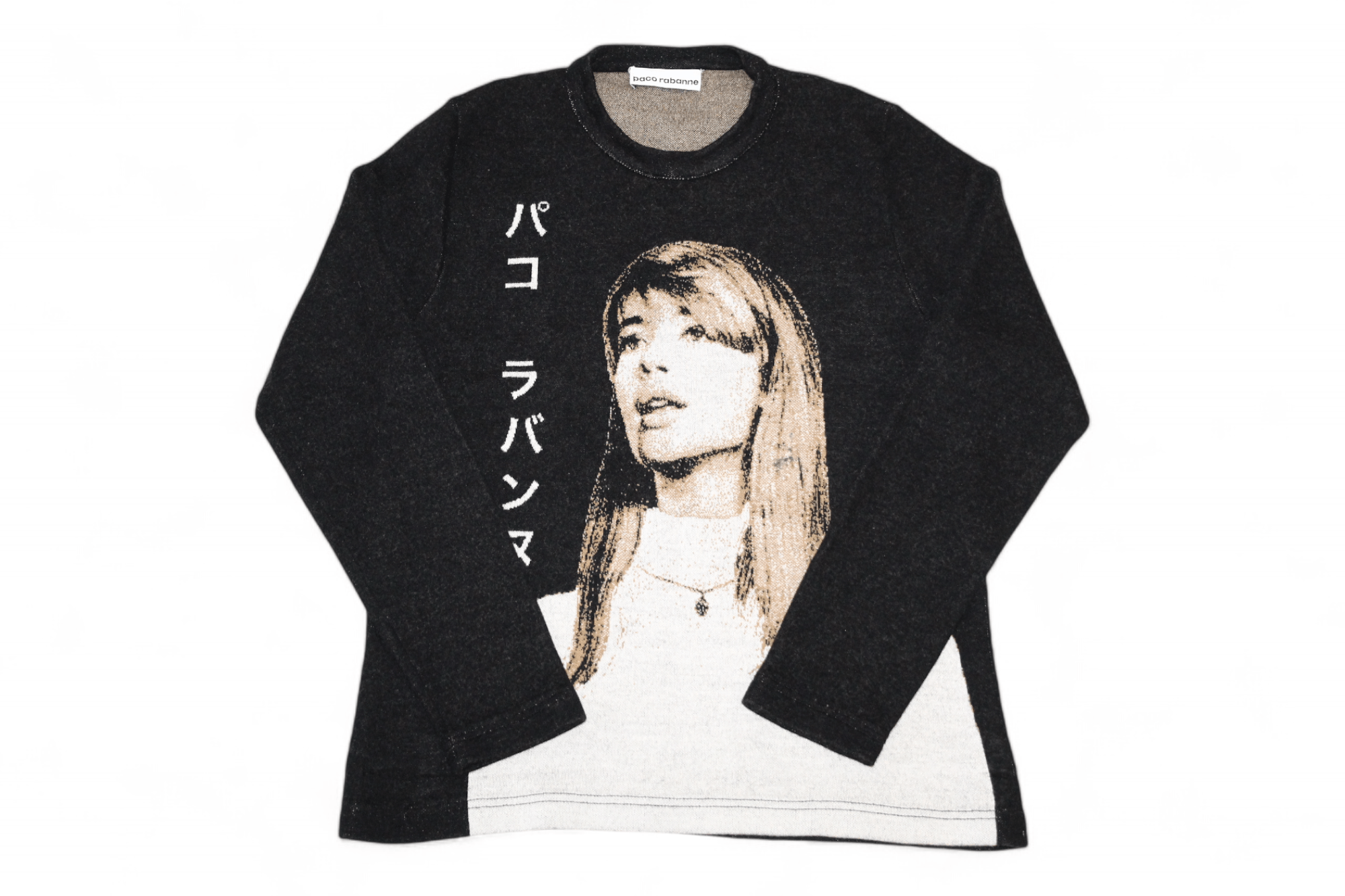 Paco Rabanne Paco Rabanne Merino Wool Jacquard Japan Style Sweater Size M / US 6-8 / IT 42-44 - 1 Thumbnail