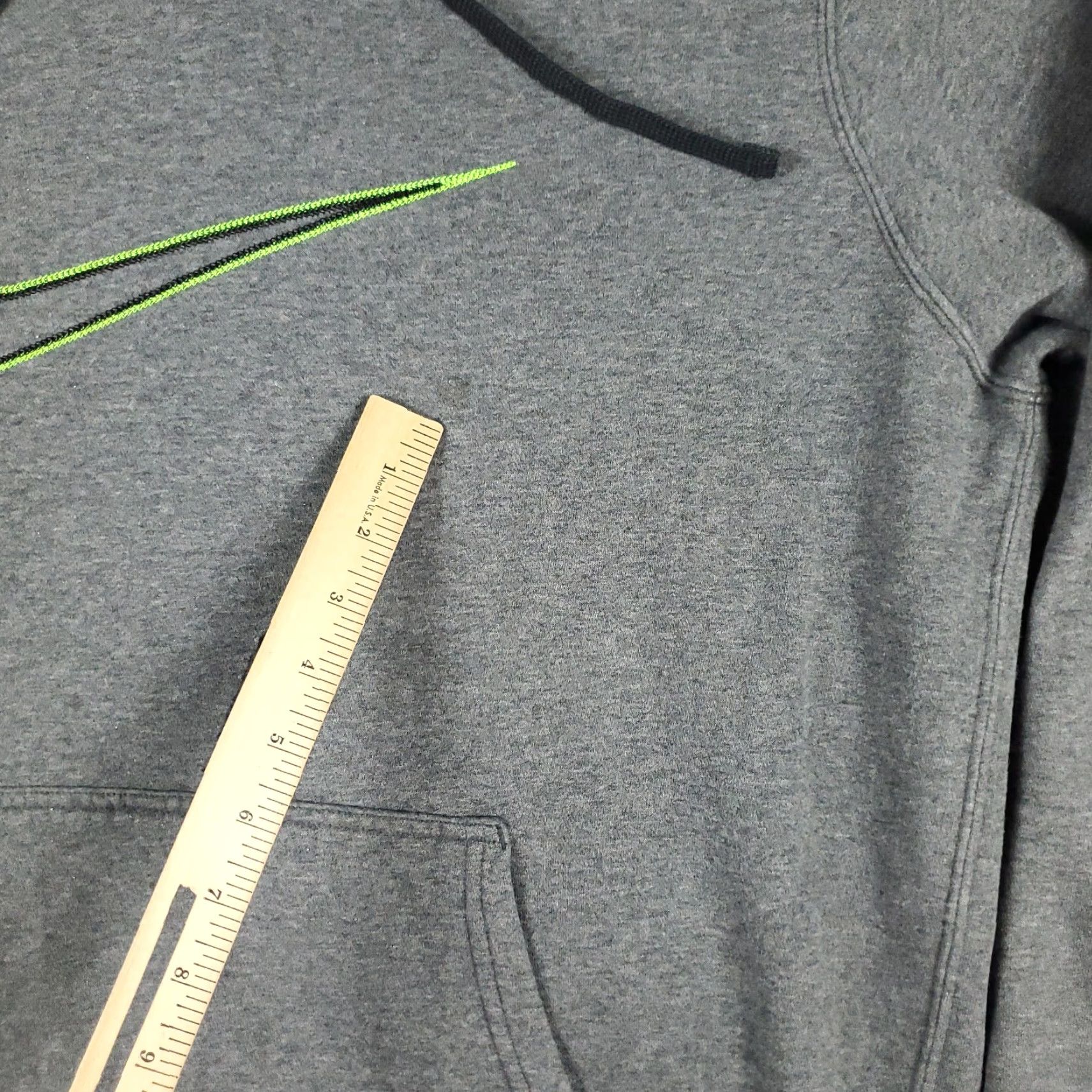Nike Nike Sweater Mens Large Gray Swoosh Pullover Hoodie Sweatshirt * Size US L / EU 52-54 / 3 - 6 Thumbnail