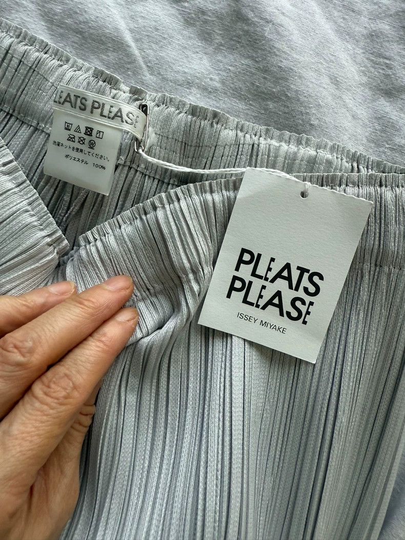 Issey Miyake Issey Miyake Grey pleated pants Size 25" / US 0 / IT 36 - 3 Thumbnail