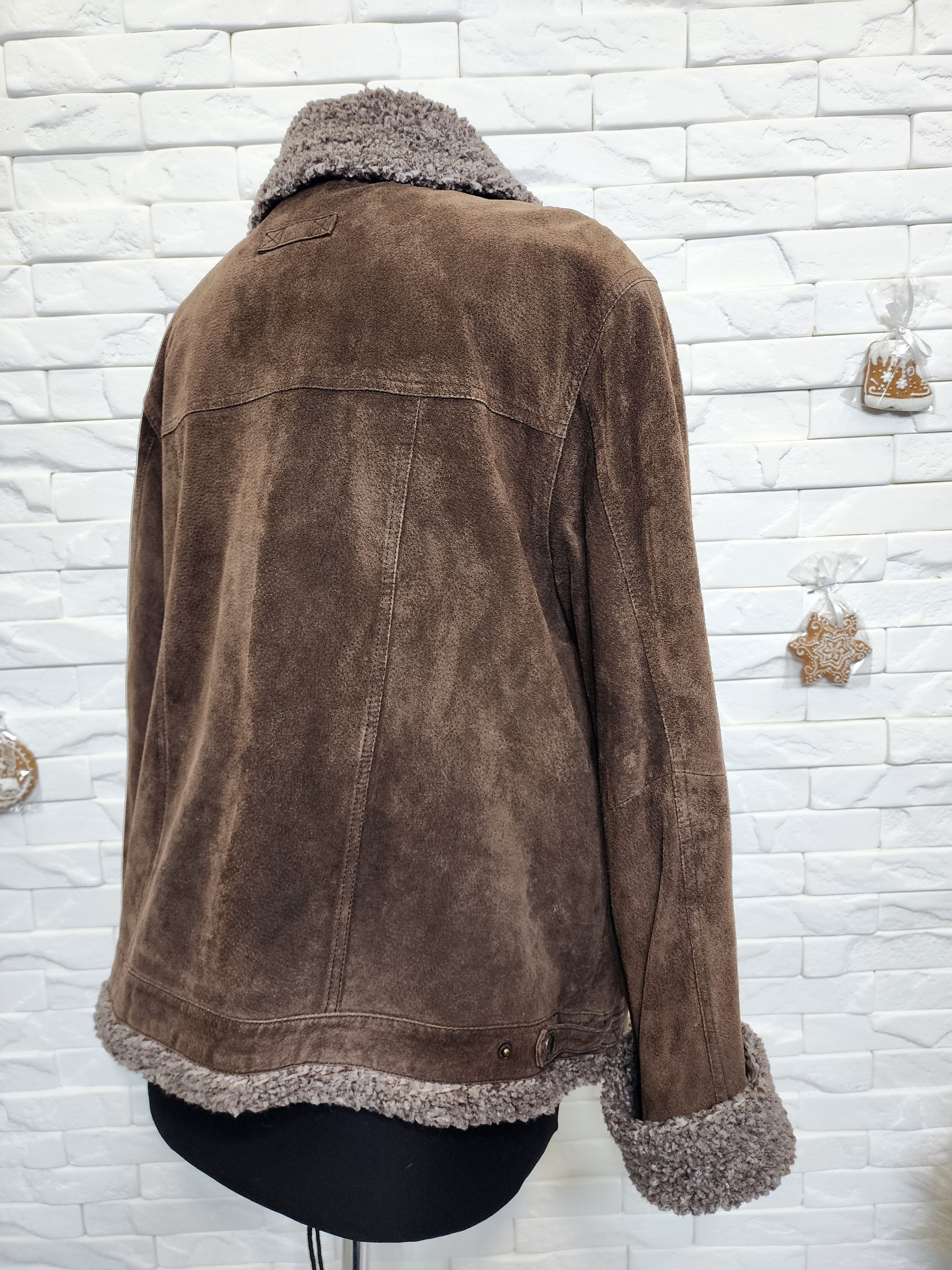 Furla Warm Coat: Women's Brown Fur Jacket Size XXL / US 16-18 / IT 52-54 - 6 Thumbnail