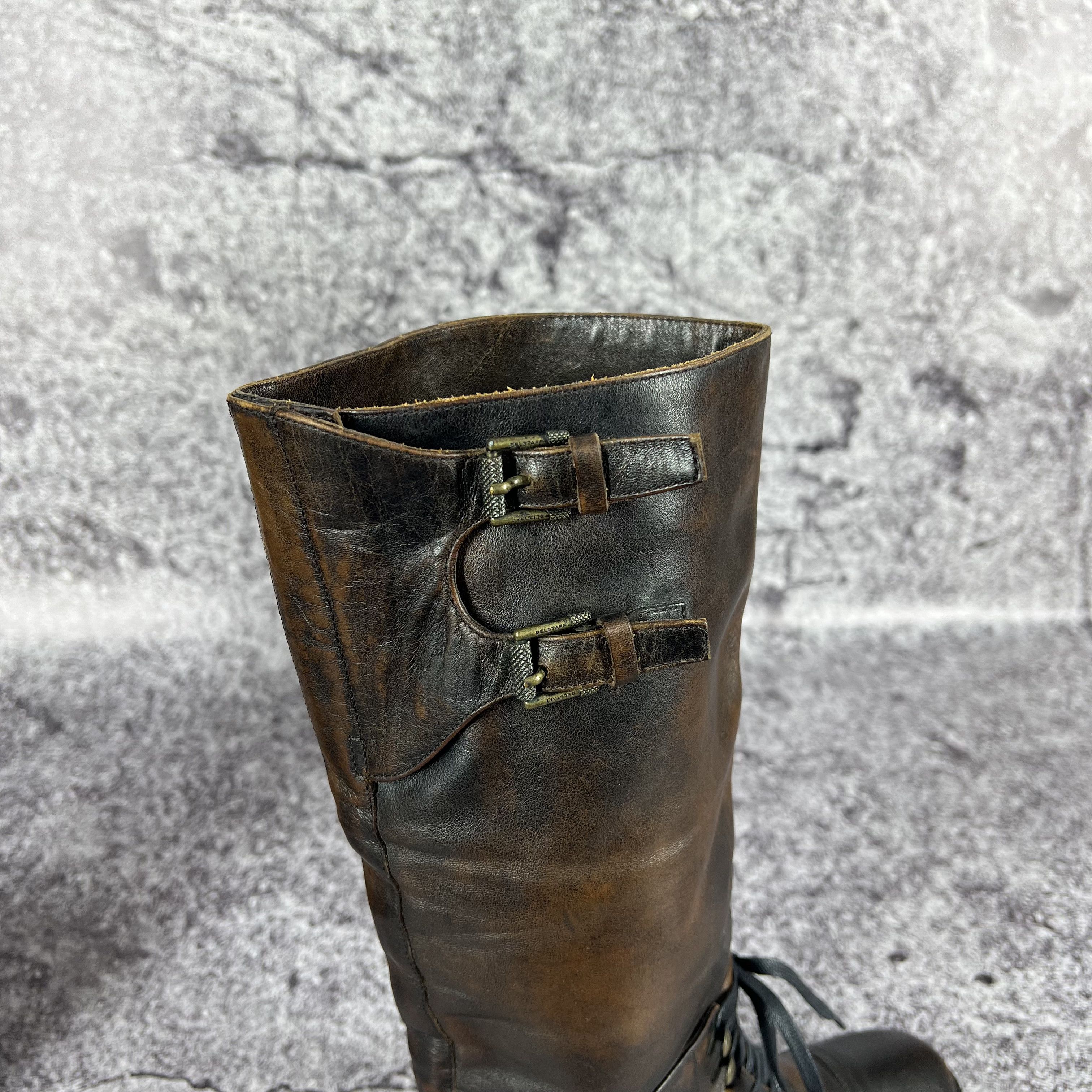 Belstaff Belstaff Banbridge Tall Riding Boots Leather Italy Size 37 Size US 7 / IT 37 - 10 Thumbnail