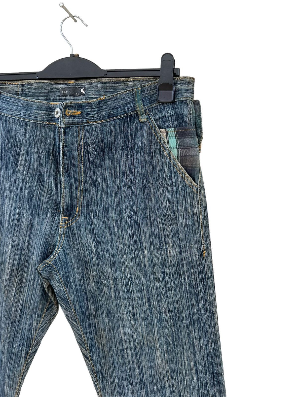 Vintage Vintage 81LDK Streetwear Japan Dirty Mud Denim Jeans Size US 34 / EU 50 - 10 Thumbnail
