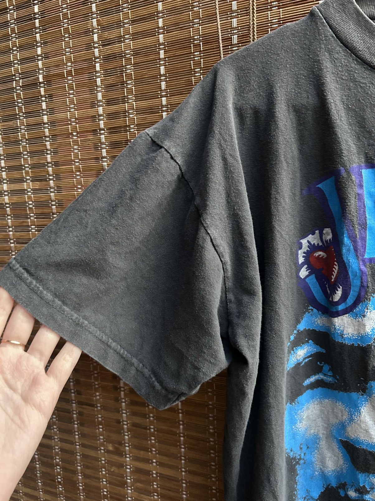 Jimi Hendrix × Vintage Vintage 80’s-90’s Jimi Hendrix All Over Print T-Shirt Size US S / EU 44-46 / 1 - 5 Thumbnail