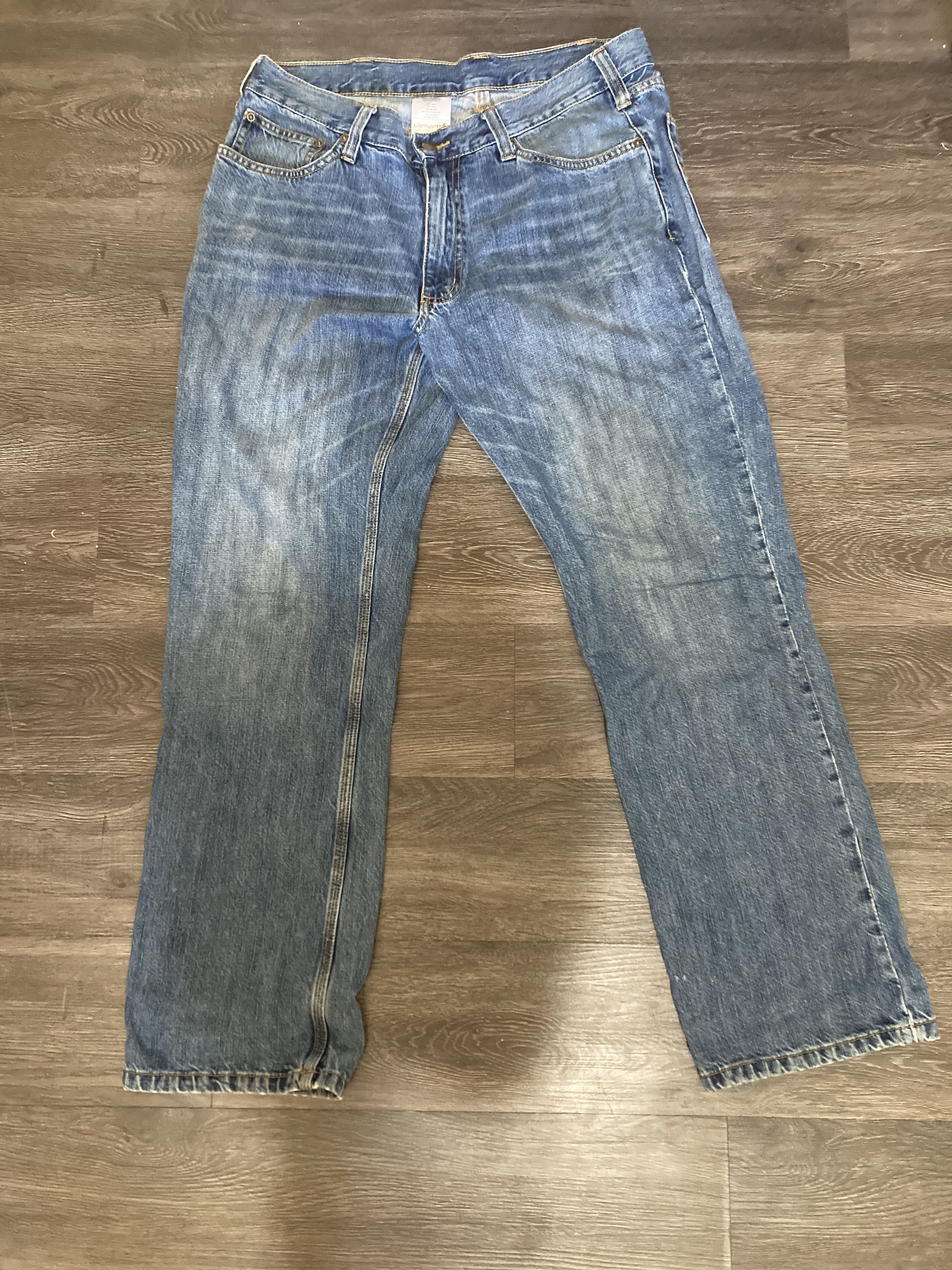 Carhartt Carhartt Light Wash Denim Jeans Size US 36 / EU 52 - 3 Thumbnail