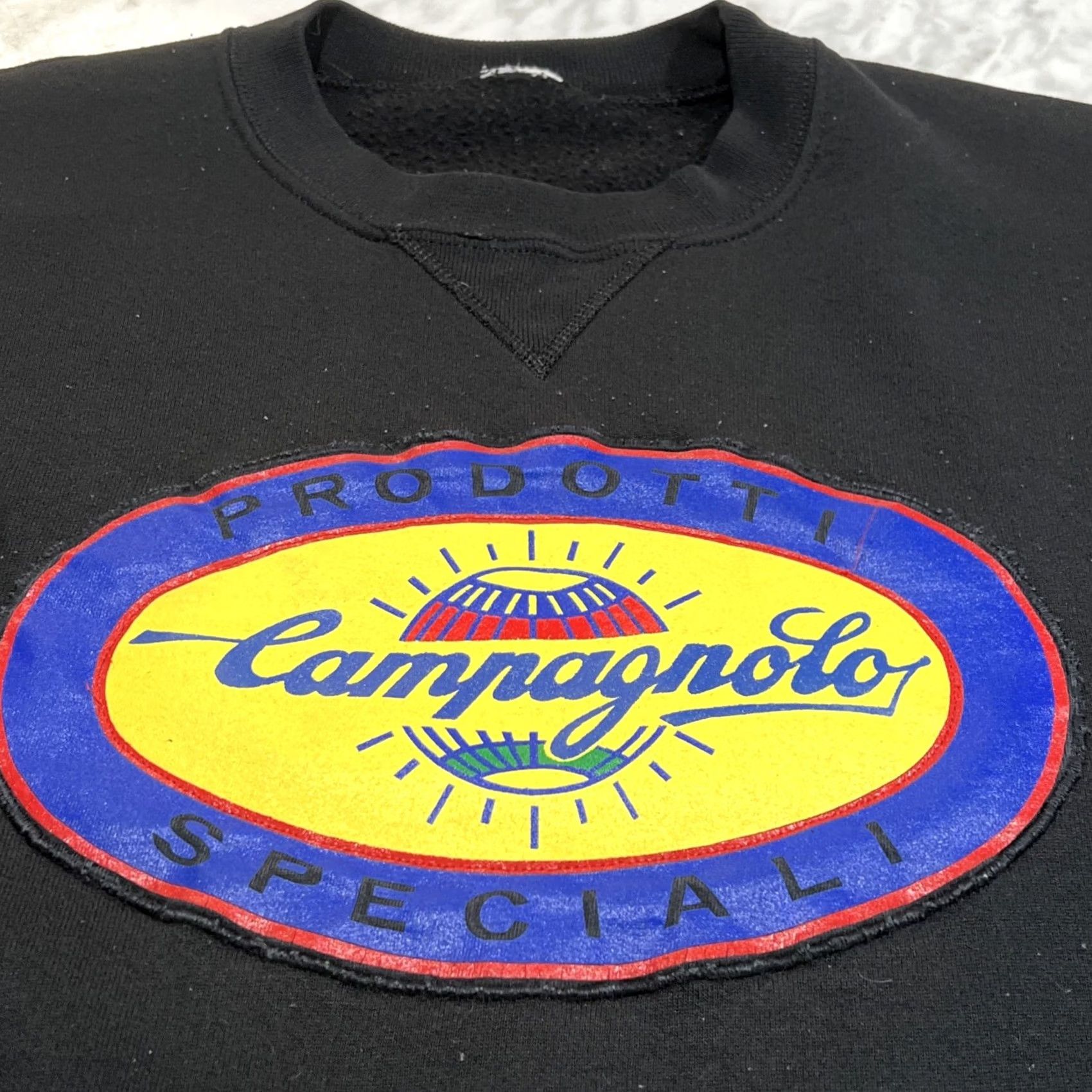 Vintage VINTAGE Campagnolo Sweatshirt Men’s 2XL Black Cycling 90s Graphic Print Pullover Shirt Mens Size US XXL / EU 58 / 5 - 3 Thumbnail