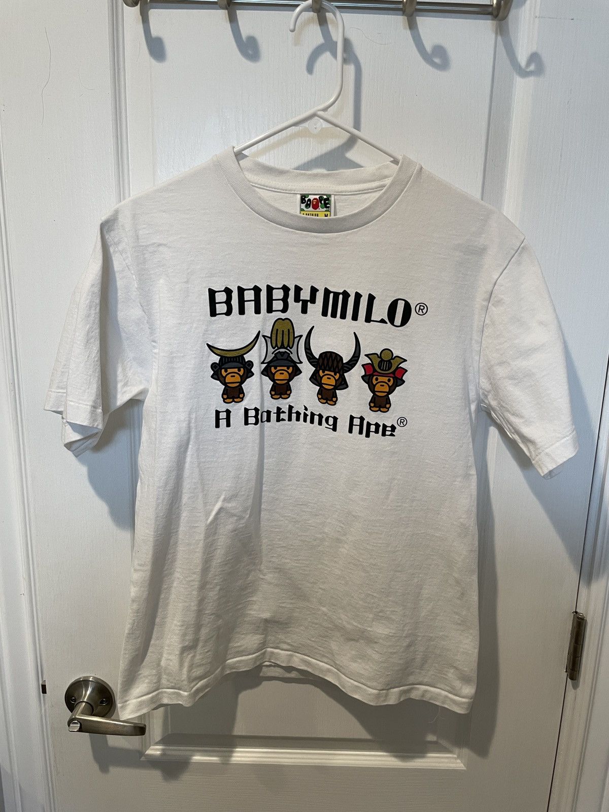 Bape Exclusive Baby sale Milo Samurai Kyoto Japan Tee