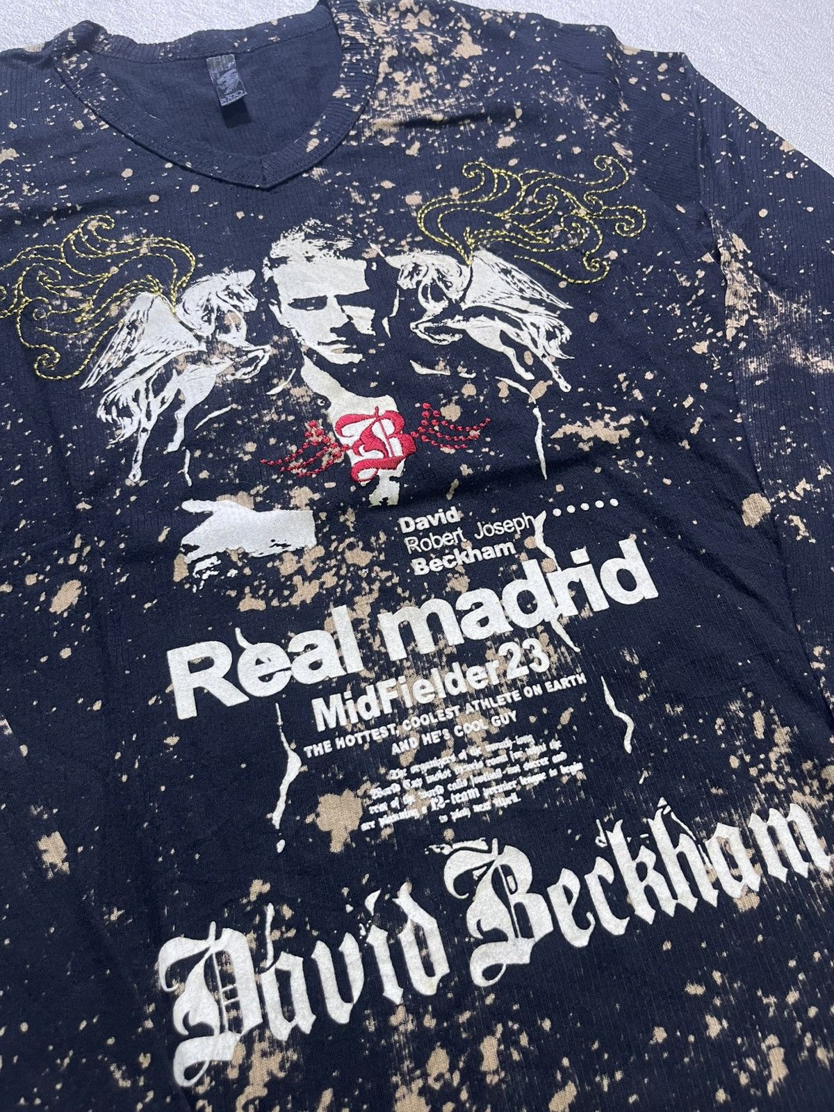 Japanese Brand VINTAGE Y2K REAL MADRID long sleeve tshirt Size US S / EU 44-46 / 1 - 3 Thumbnail