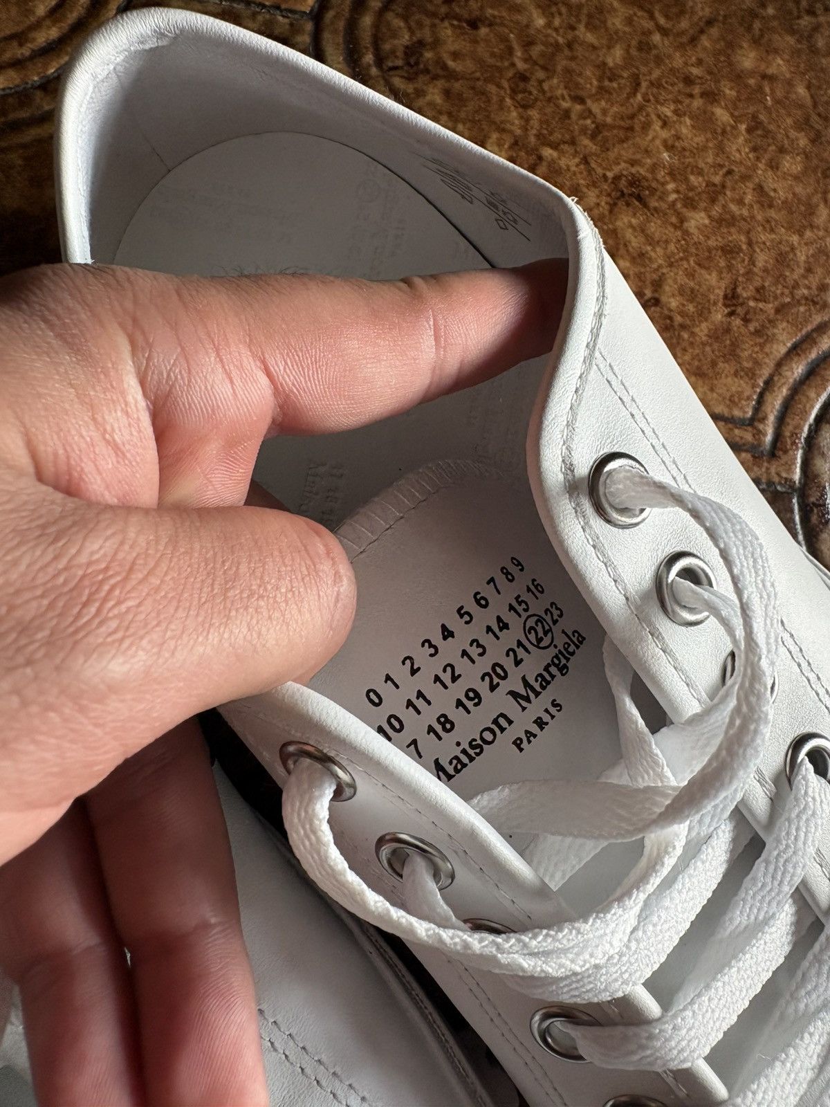 Maison Margiela Maison margiela leather tabi sneakers Size US 8.5 / EU 41-42 - 5 Thumbnail