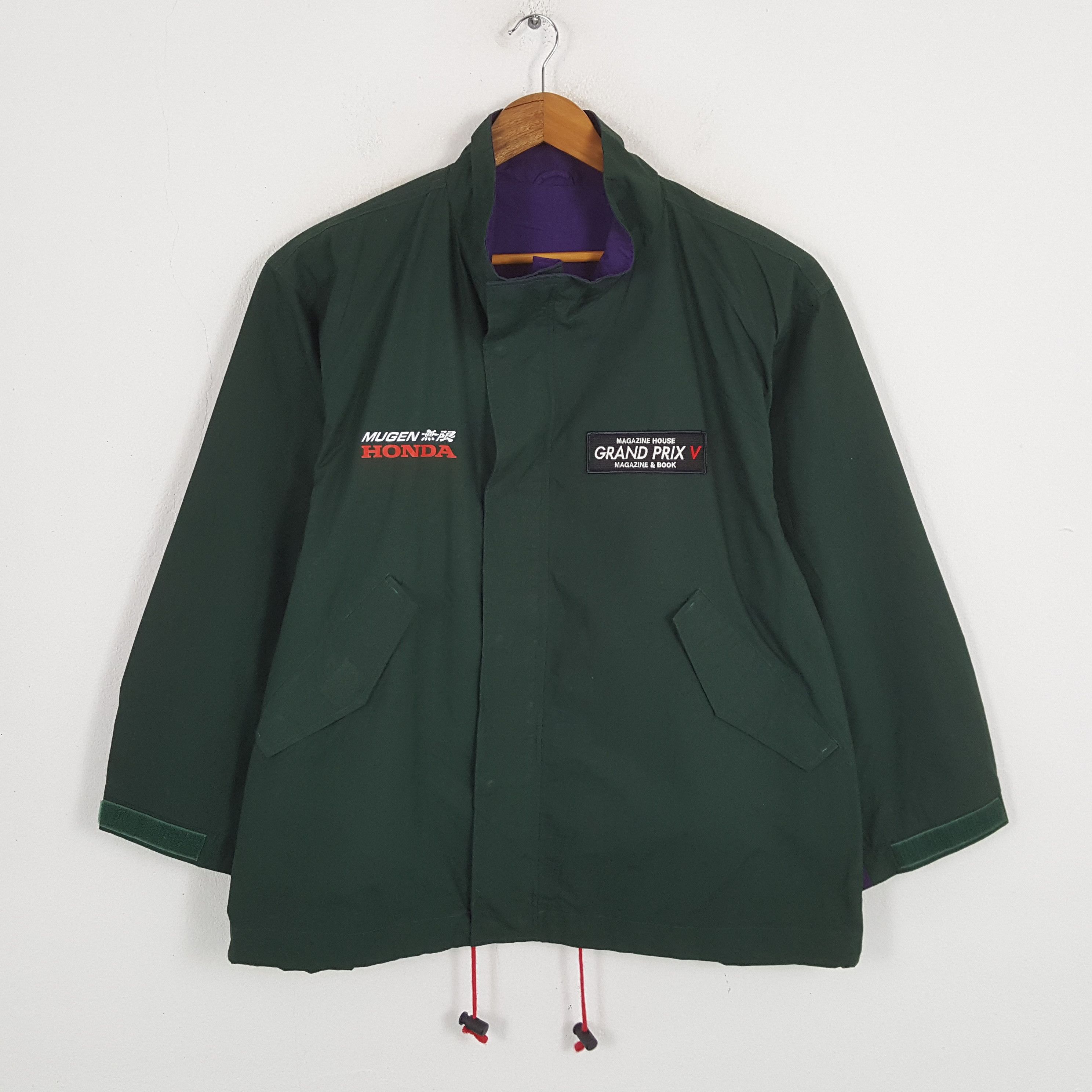 Honda × Vintage Vintage MUGEN HONDA Japanese Racing Team Custom Jacket Size US XL / EU 56 / 4 - 3 Thumbnail