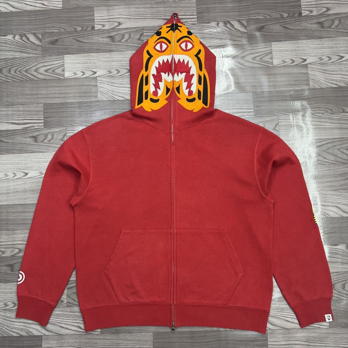 Bape Bape Tiger FUNTHERA MILITIA Full Zip Hoodie Size US L / EU 52-54 / 3 - 2 Thumbnail