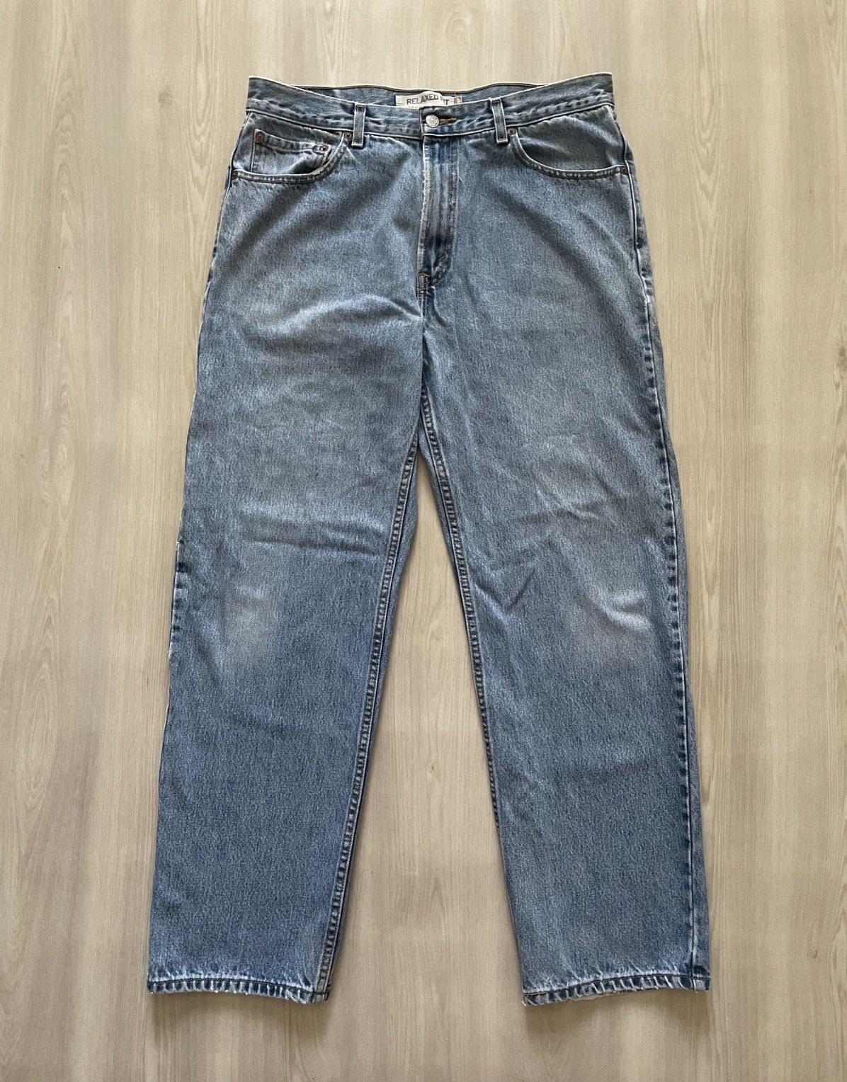 Levi's VTG Levis 550 Red Tab Relaxed Fit Tagged 36x32 Fits 36x31 Size US 36 / EU 52 - 2 Thumbnail